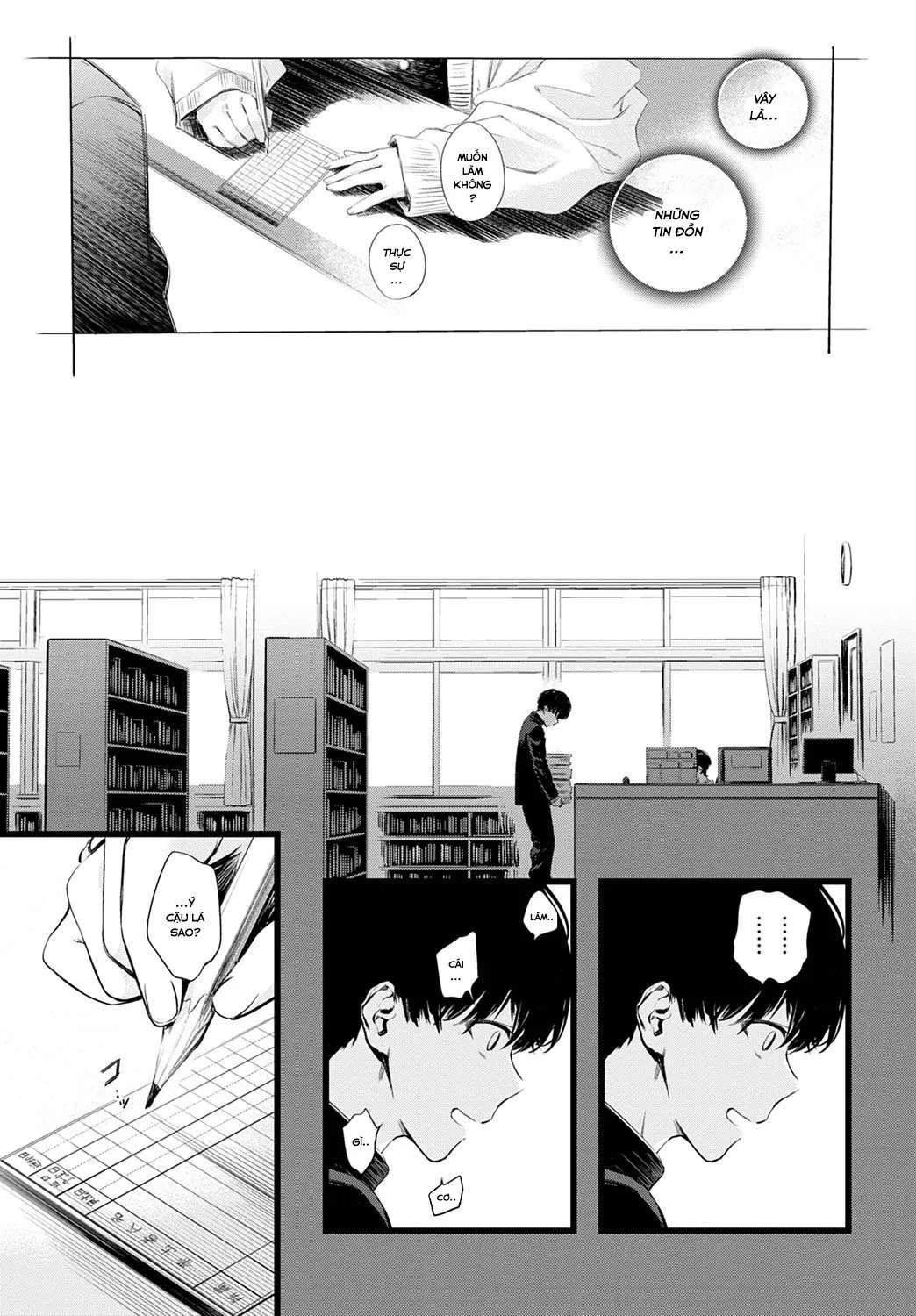 HentaiVN.net - Ảnh 3 - Toshoiin-san no Ura Menu [図書委員さんの裏メニュー] - Oneshot