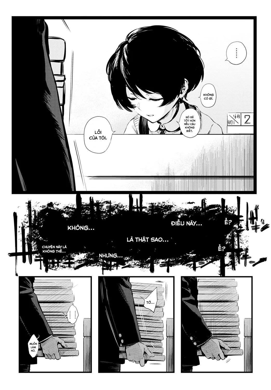 HentaiVN.net - Ảnh 4 - Toshoiin-san no Ura Menu [図書委員さんの裏メニュー] - Oneshot