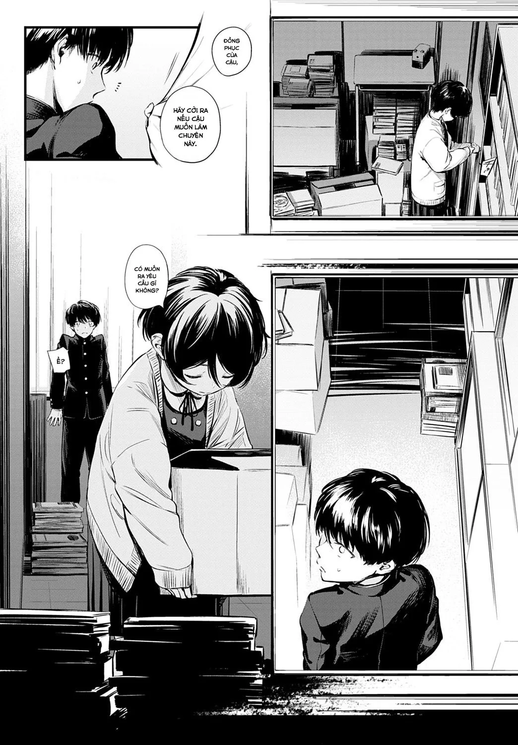 HentaiVN.net - Ảnh 6 - Toshoiin-san no Ura Menu [図書委員さんの裏メニュー] - Oneshot