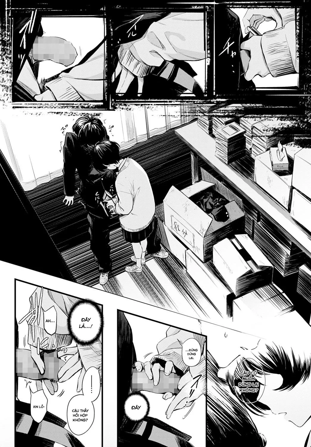 HentaiVN.net - Ảnh 8 - Toshoiin-san no Ura Menu [図書委員さんの裏メニュー] - Oneshot