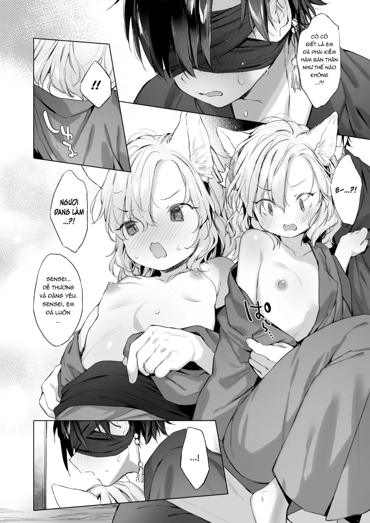HentaiVN.net - Ảnh 8 - Cảnh tuyết rơi [Horoyoi Yukigeshiki] - Oneshot