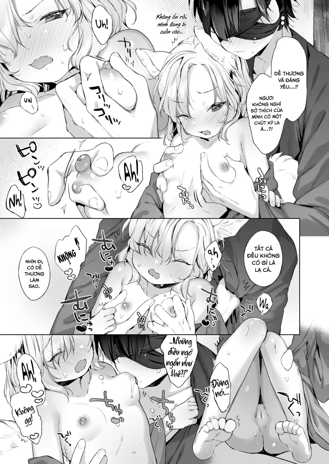 HentaiVN.net - Ảnh 9 - Cảnh tuyết rơi [Horoyoi Yukigeshiki] - Oneshot