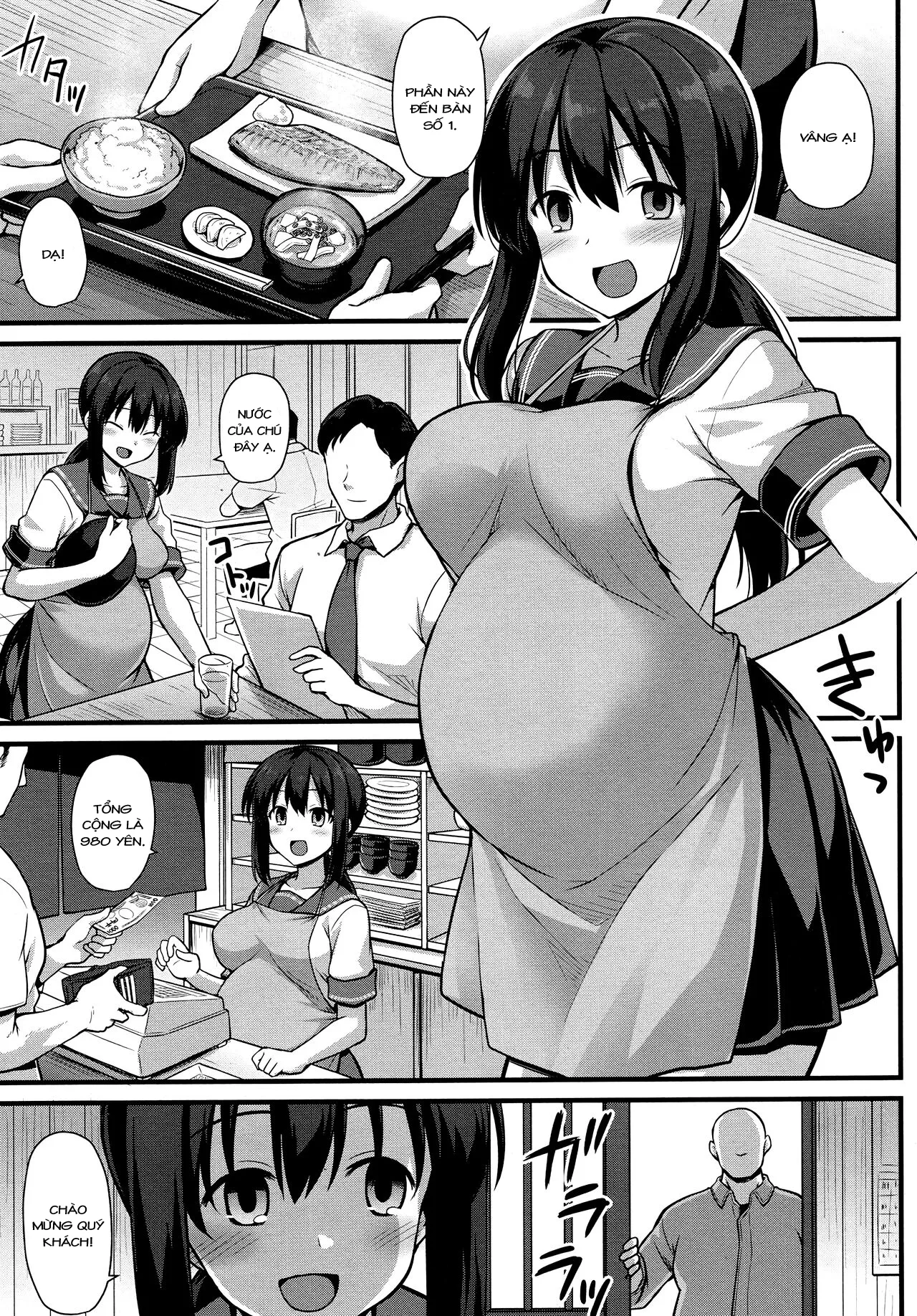HentaiVN.net - Ảnh 5 - Sakura-chan-chi no Oyakodon - Phần 1
