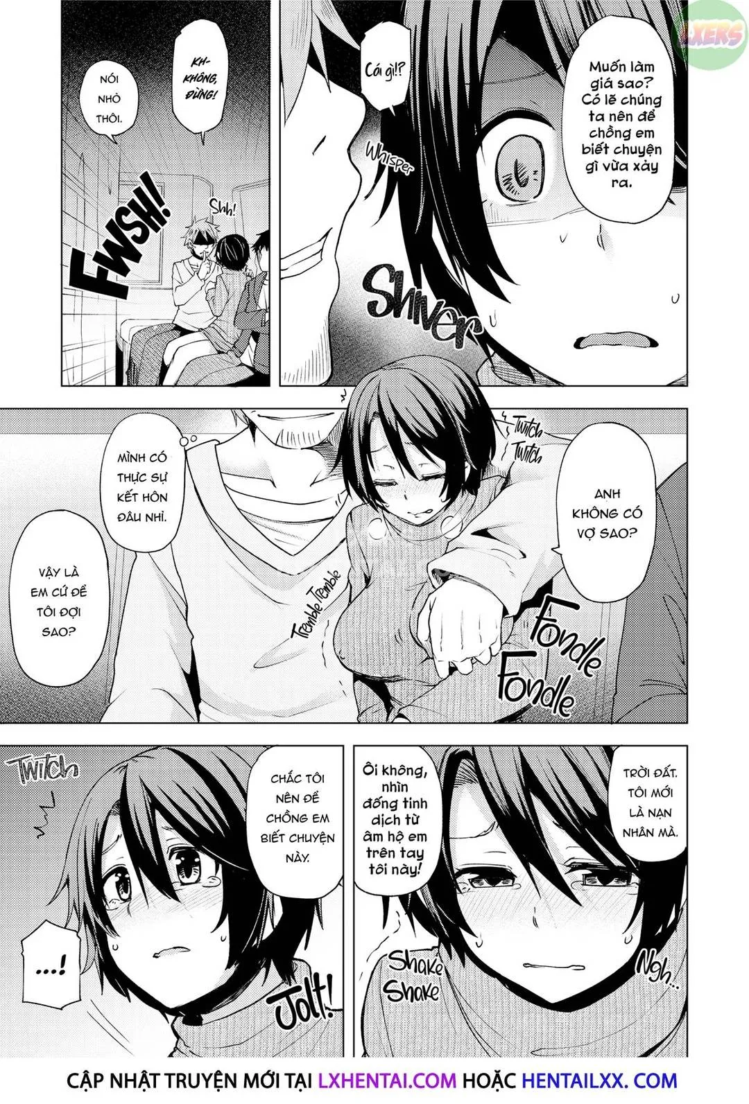 HentaiVN.net - Ảnh 13 - Bị quấy rối trên chuyến xe đêm bởi người lạ - Oneshot