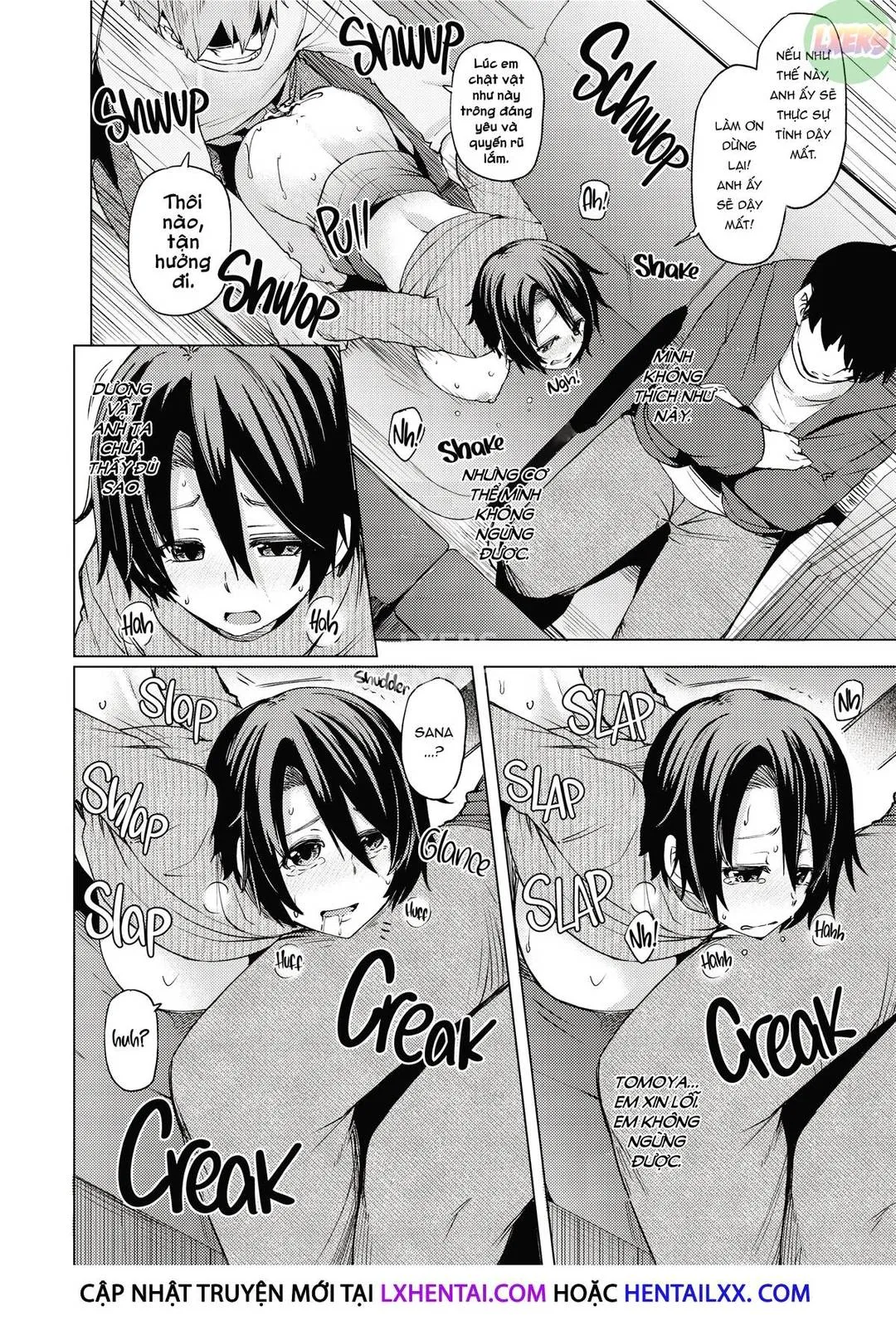HentaiVN.net - Ảnh 36 - Bị quấy rối trên chuyến xe đêm bởi người lạ - Oneshot