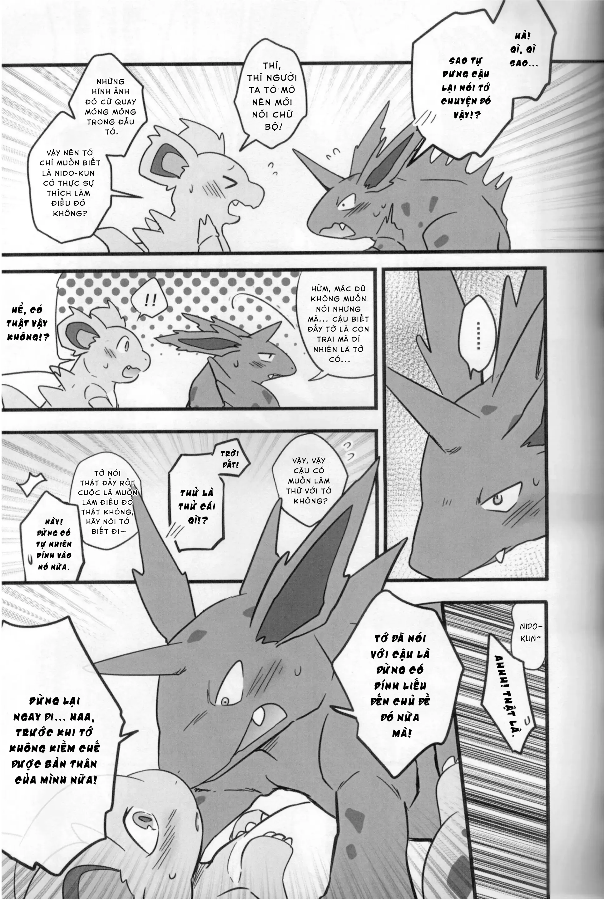 HentaiVN.net - Ảnh 8 - Nidorino x Nidorina - Oneshot