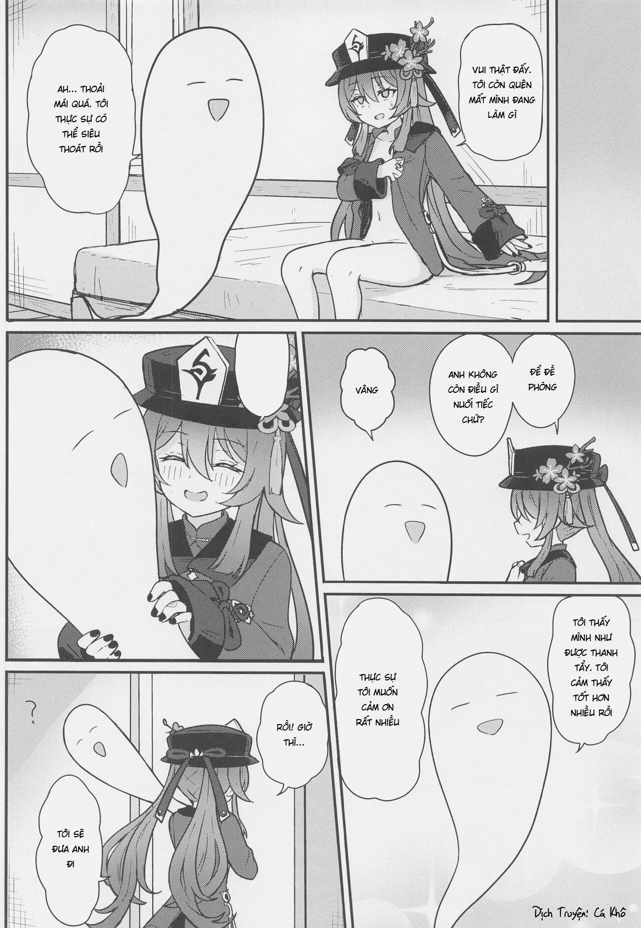 HentaiVN.net - Ảnh 19 - Passing into the Afterlife with Hu Tao [Hu Tao-chan ni Ikasete morau Hon] - Oneshot
