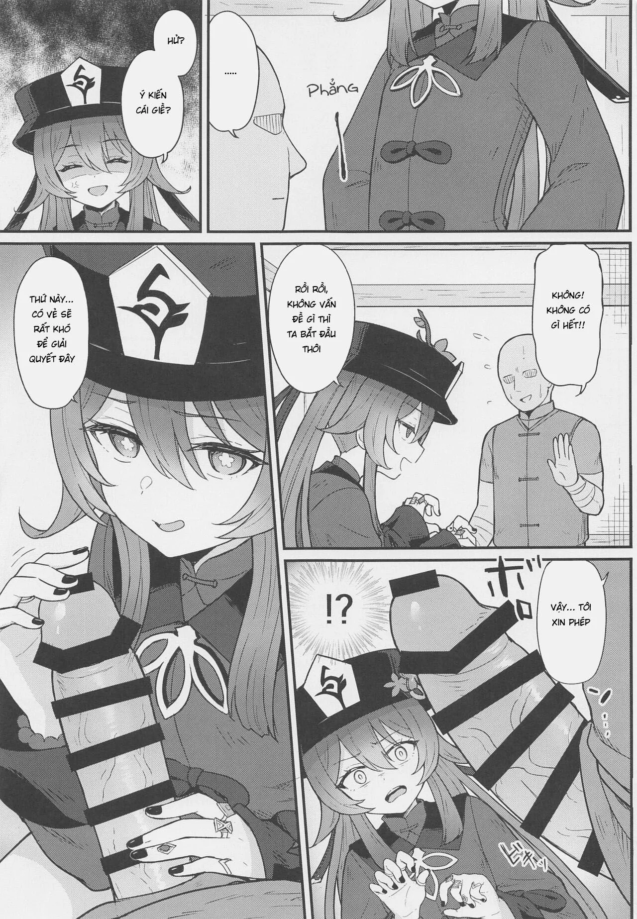 HentaiVN.net - Ảnh 4 - Passing into the Afterlife with Hu Tao [Hu Tao-chan ni Ikasete morau Hon] - Oneshot