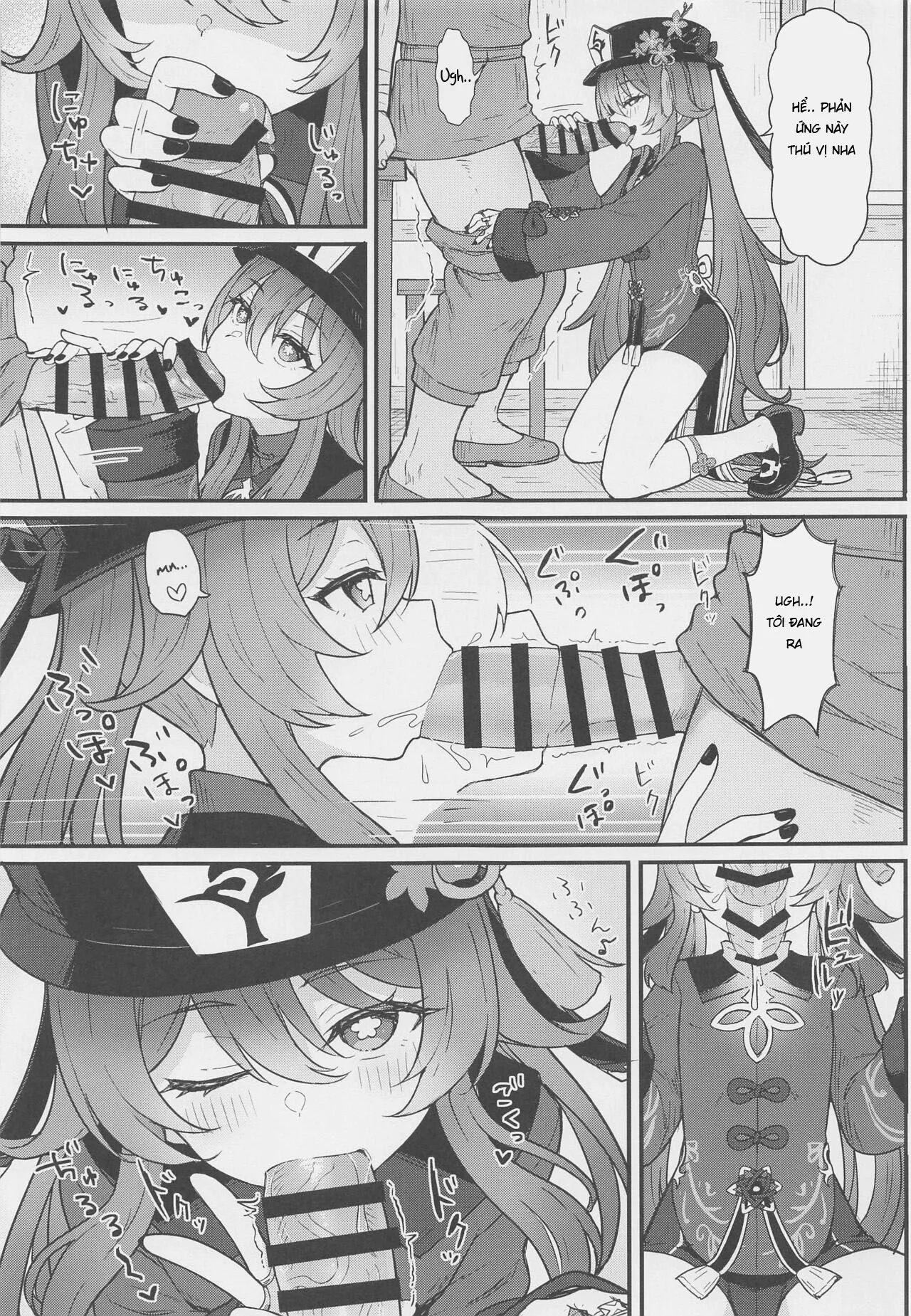 HentaiVN.net - Ảnh 6 - Passing into the Afterlife with Hu Tao [Hu Tao-chan ni Ikasete morau Hon] - Oneshot