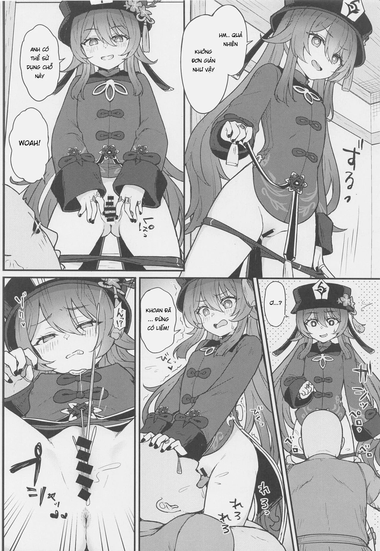 HentaiVN.net - Ảnh 9 - Passing into the Afterlife with Hu Tao [Hu Tao-chan ni Ikasete morau Hon] - Oneshot