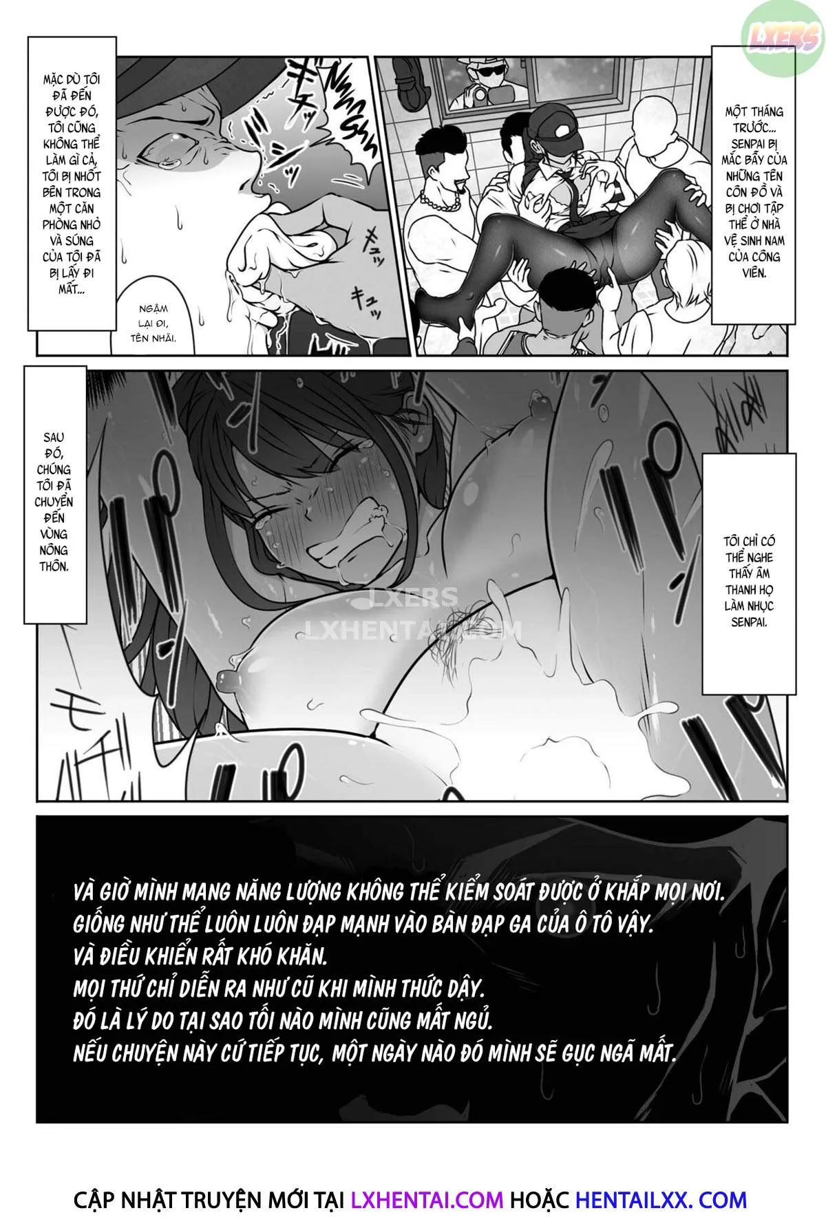 HentaiVN.net - Ảnh 16 - Akogare No Boku No Senpai To Kinmuchuu No Kouban De Muremure PanSto Sex Zuke. - Oneshot