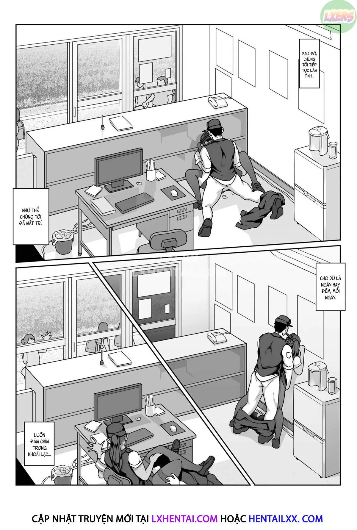 HentaiVN.net - Ảnh 45 - Akogare No Boku No Senpai To Kinmuchuu No Kouban De Muremure PanSto Sex Zuke. - Oneshot