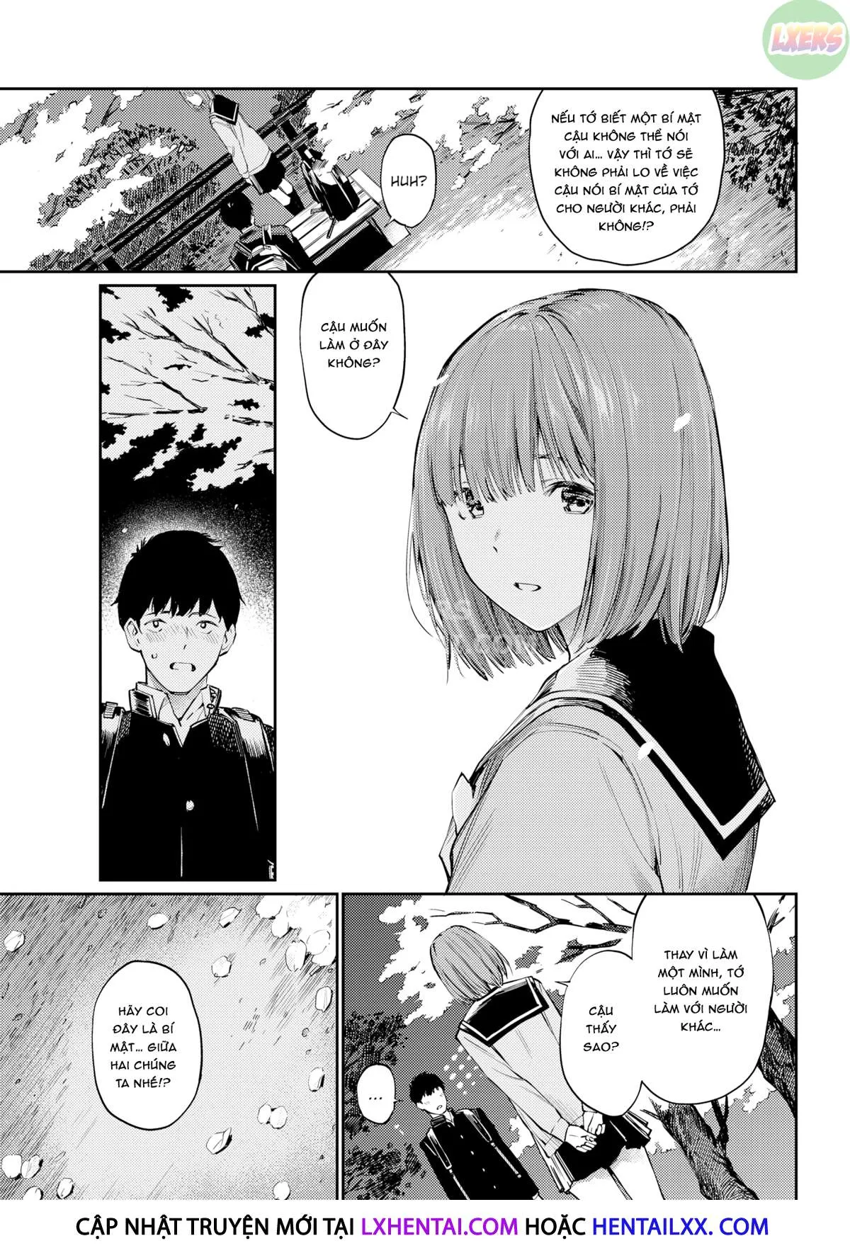 HentaiVN.net - Ảnh 10 - Dưới Cây Hoa Anh Đào - Oneshot