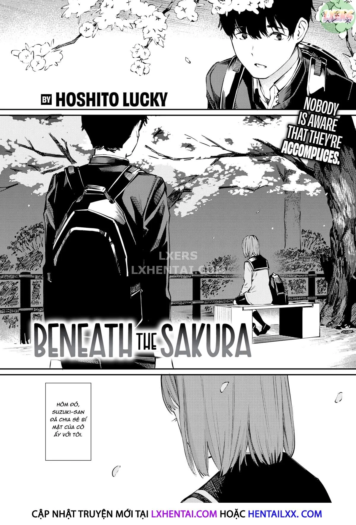 HentaiVN.net - Ảnh 4 - Dưới Cây Hoa Anh Đào - Oneshot