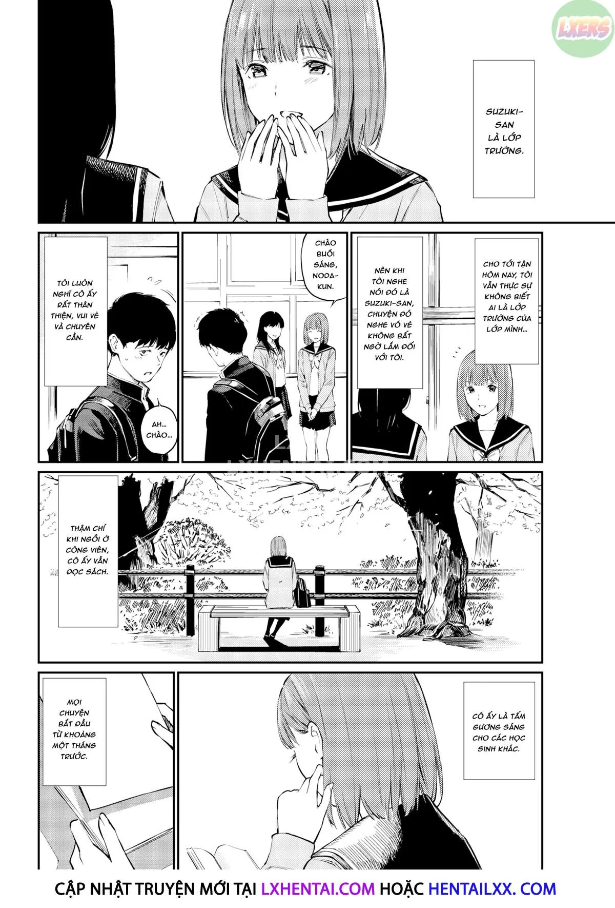 HentaiVN.net - Ảnh 5 - Dưới Cây Hoa Anh Đào - Oneshot