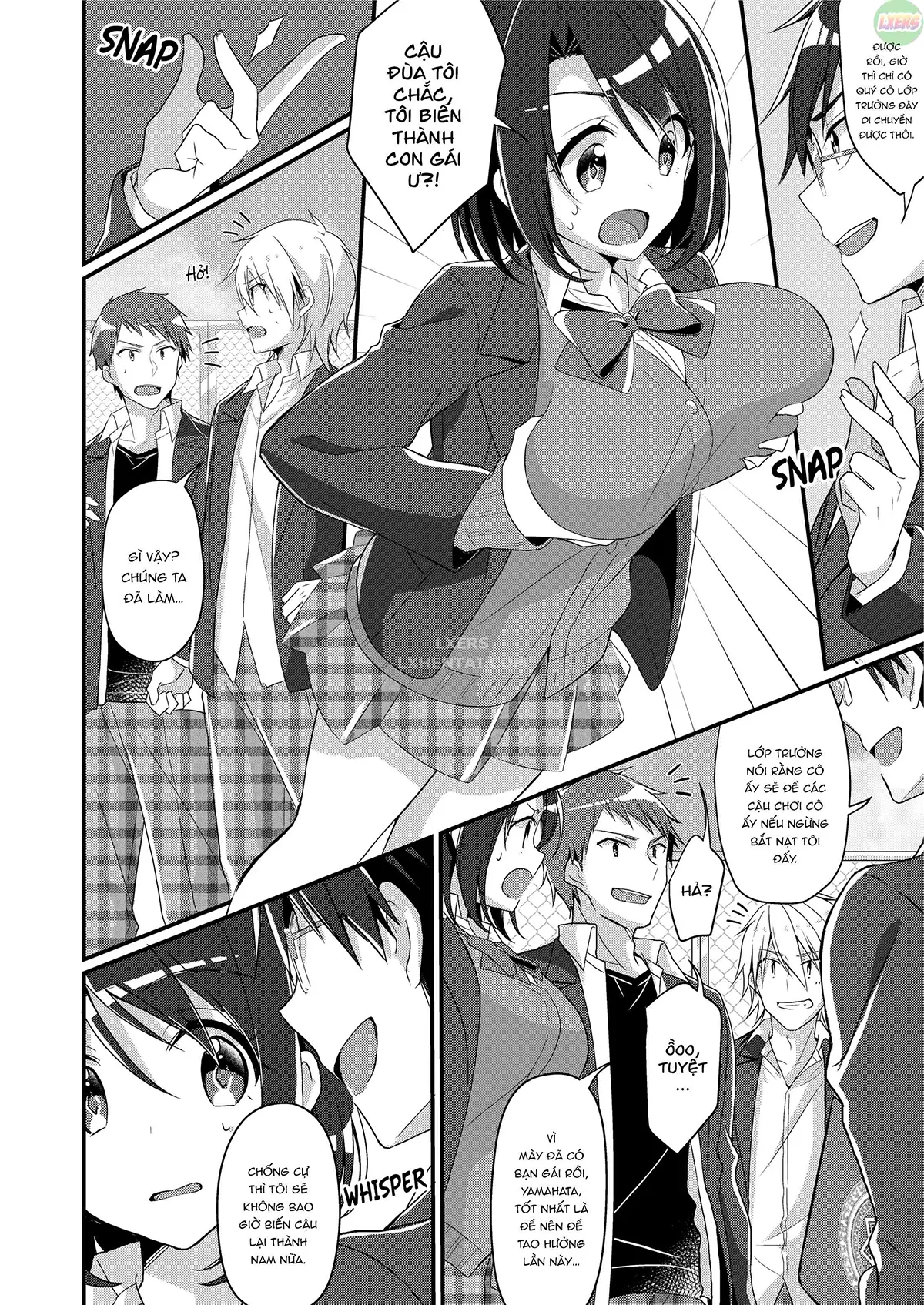 HentaiVN.net - Ảnh 10 - Disciplining The Ill-Mannered Class President Into A Masochistic Slut [Shouwaru Iinchou O M Onna-Ka Seisai] - Oneshot