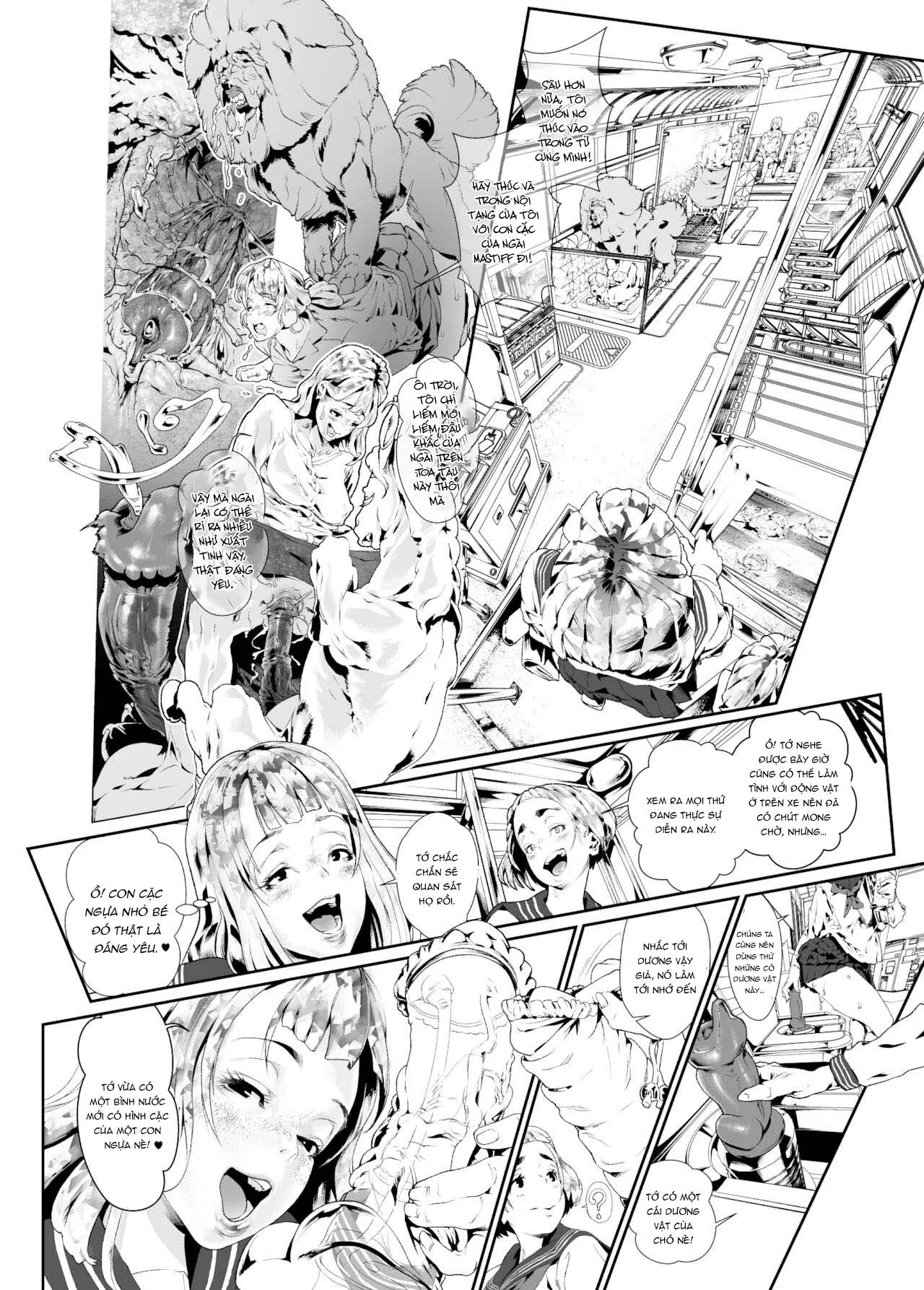 HentaiVN.net - Ảnh 3 - Juukan Hachi - Chap 2