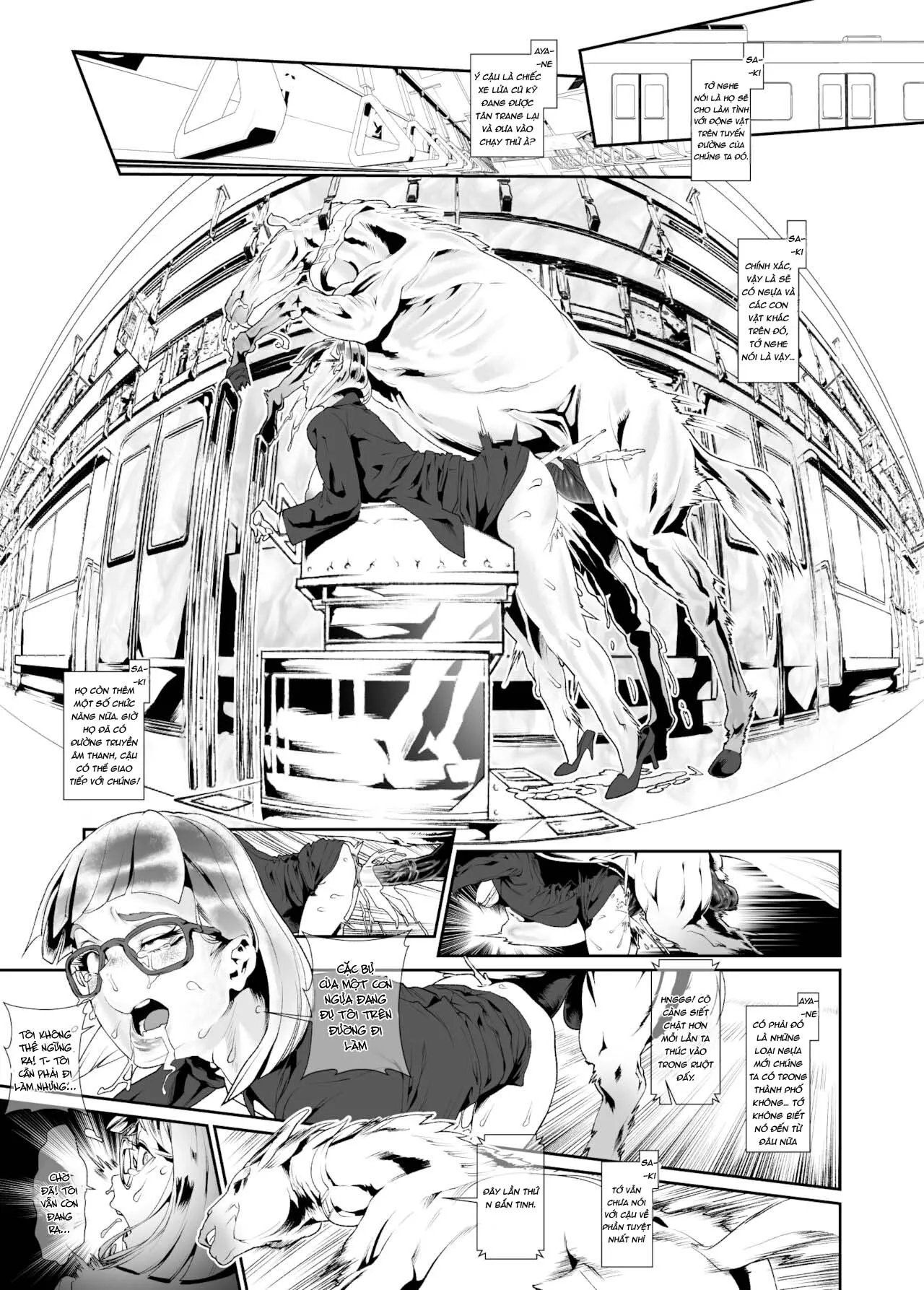 HentaiVN.net - Ảnh 6 - Juukan Hachi - Chap 2