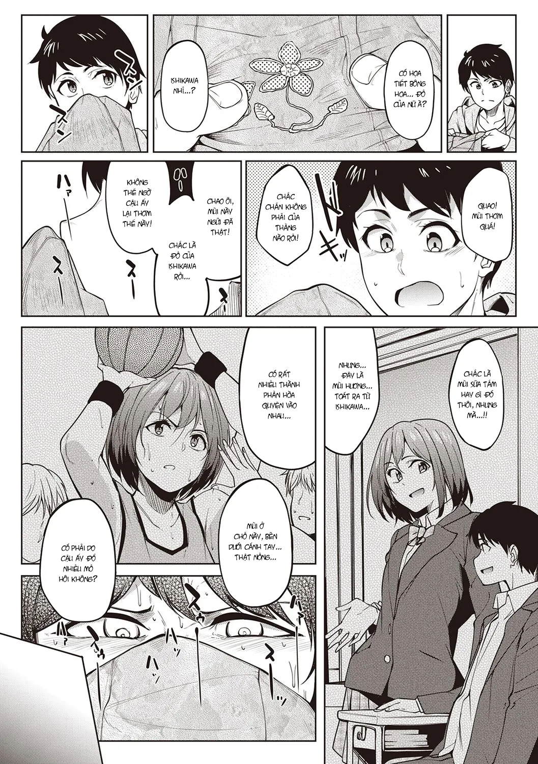 HentaiVN.net - Ảnh 4 - Mùi của em [Her Smell, Kanojo no Nioi] - Chap 1