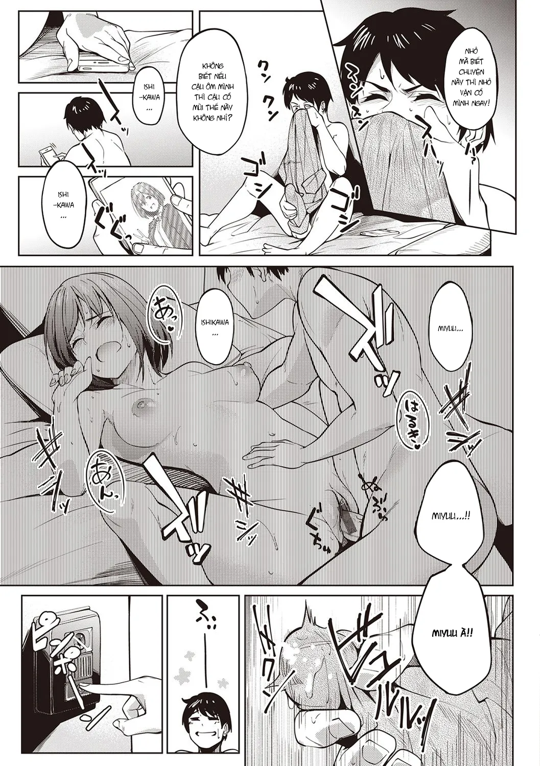 HentaiVN.net - Ảnh 5 - Mùi của em [Her Smell, Kanojo no Nioi] - Chap 1