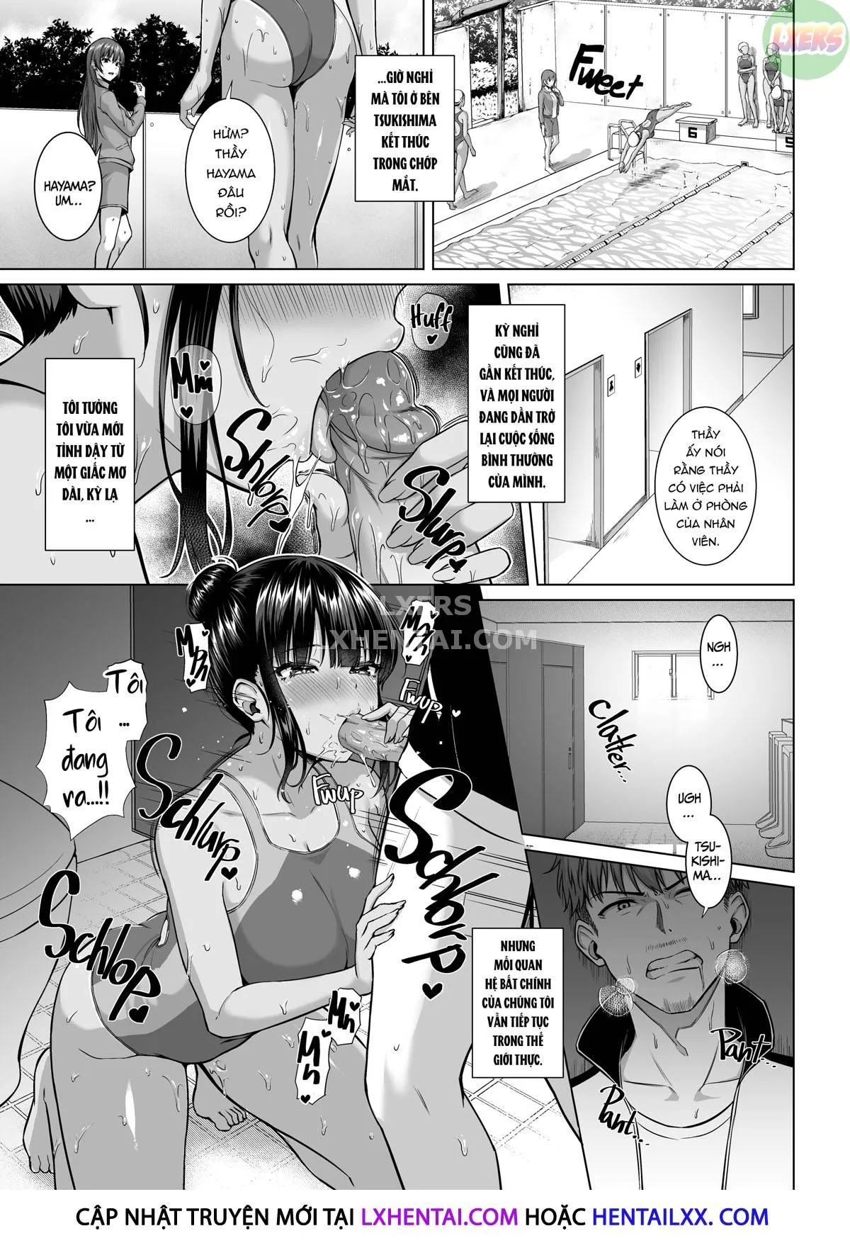 HentaiVN.net - Ảnh 7 - Người Đẹp Nứng Tình Ở CLB Bơi Lội [The Cool Beauty From The Swim Club Is Mad About Sex] - Chap 2 - [END]