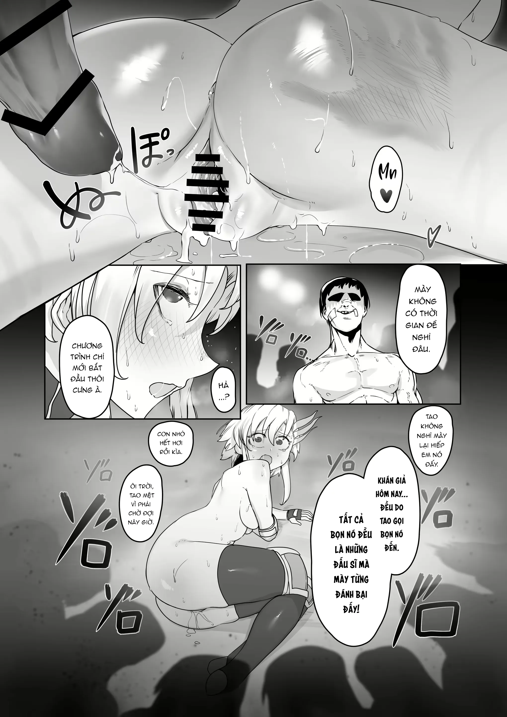 HentaiVN.net - Ảnh 41 - Battle Rape -Touka the Undefeated's Day of Humiliation- [格闘レイプ ―最強少女・跳花が犯された日―; Kakutou Rape -Saikyou Shoujo Touka ga Okasareta Hi-] - Oneshot