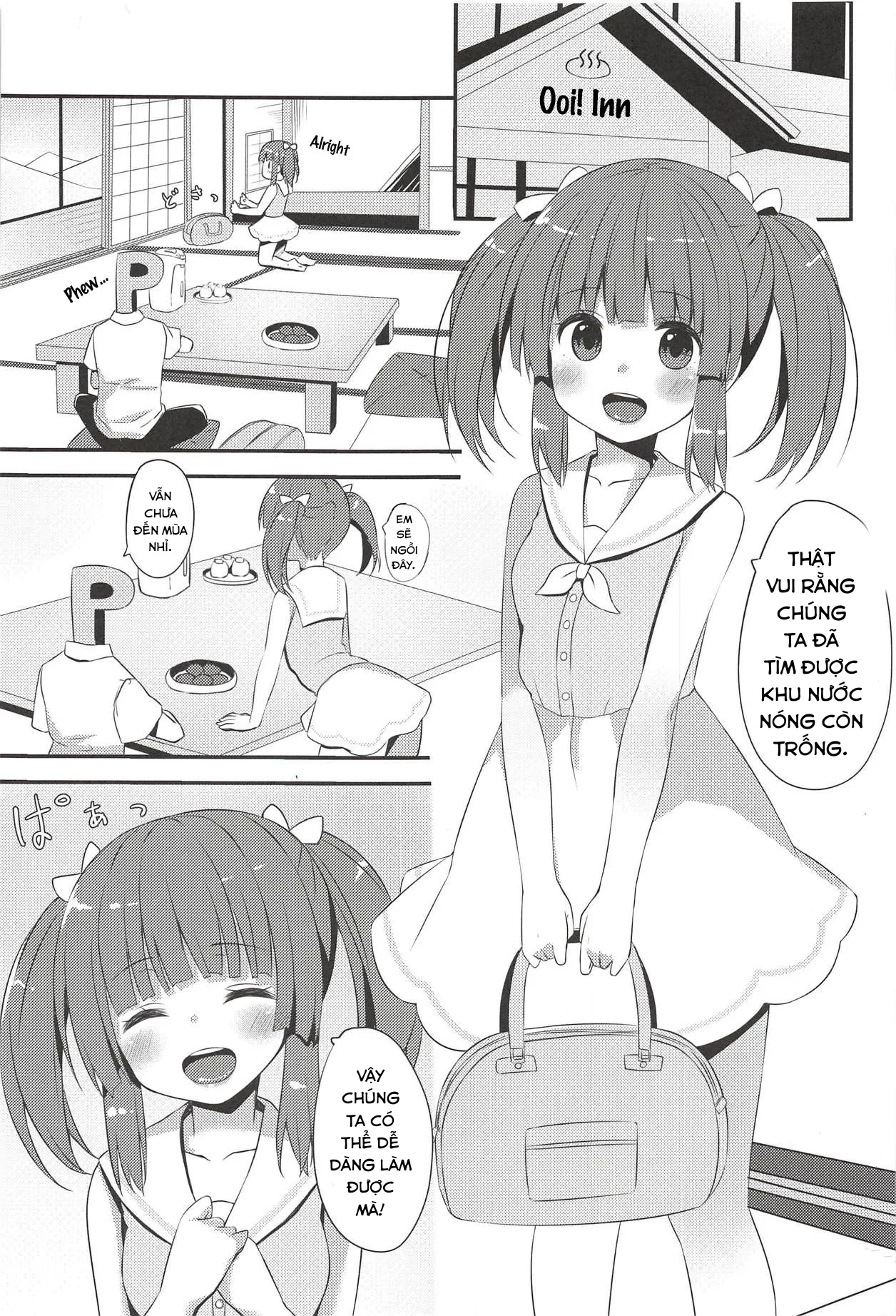 HentaiVN.net - Ảnh 3 - Suối nước nóng, Yukata và làm tình với Chieri. (THE IDOLM@STER CINDERELLA GIRLS) [Onsen to Yukata to Chieri to Ecchi; Hot Spring, Yukata, and Sex with Chieri] - Oneshot
