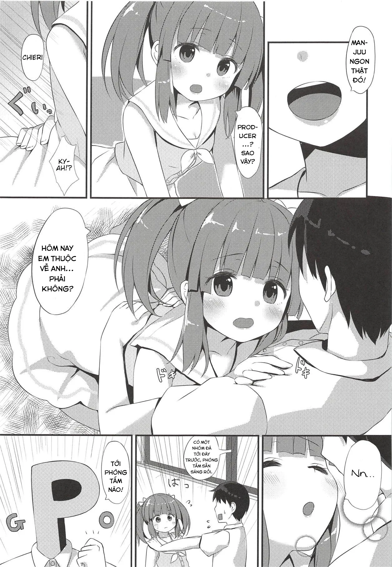 HentaiVN.net - Ảnh 5 - Suối nước nóng, Yukata và làm tình với Chieri. (THE IDOLM@STER CINDERELLA GIRLS) [Onsen to Yukata to Chieri to Ecchi; Hot Spring, Yukata, and Sex with Chieri] - Oneshot