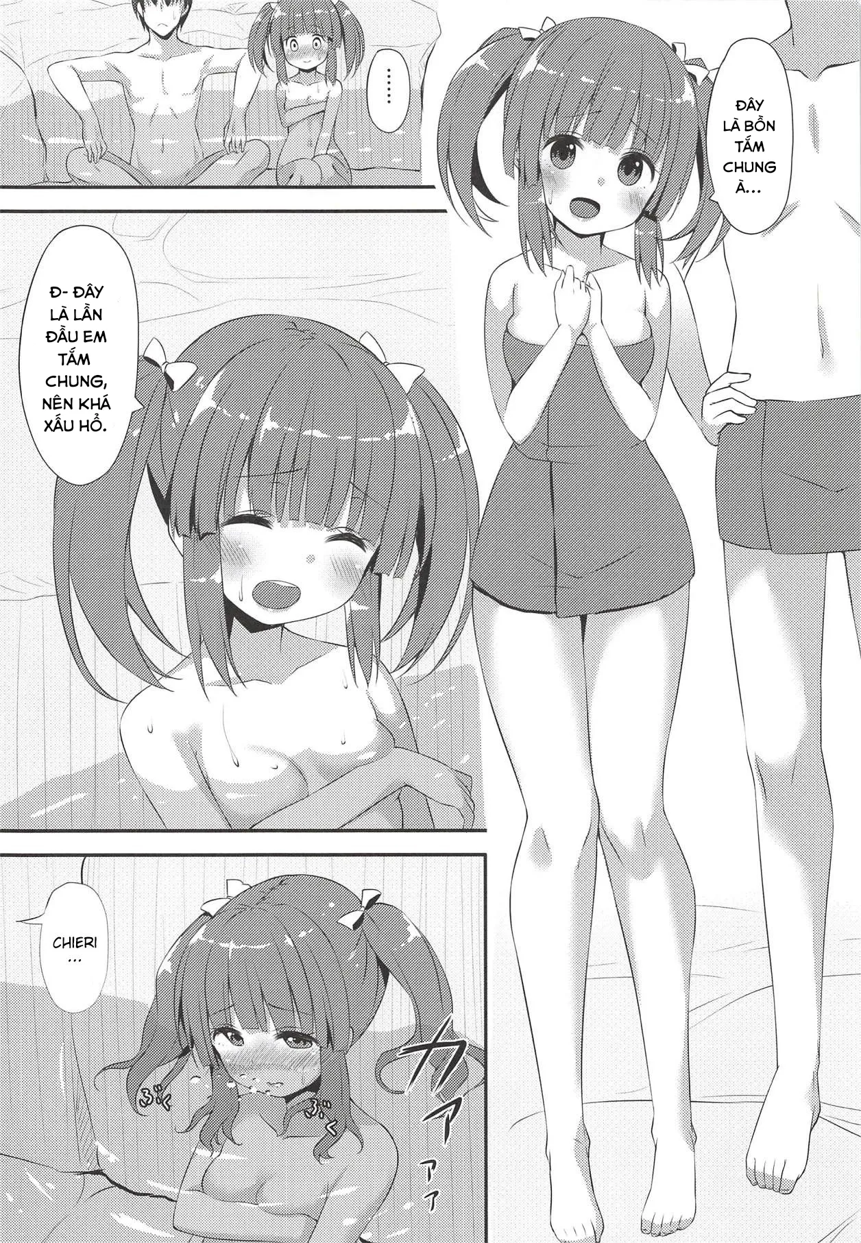 HentaiVN.net - Ảnh 6 - Suối nước nóng, Yukata và làm tình với Chieri. (THE IDOLM@STER CINDERELLA GIRLS) [Onsen to Yukata to Chieri to Ecchi; Hot Spring, Yukata, and Sex with Chieri] - Oneshot