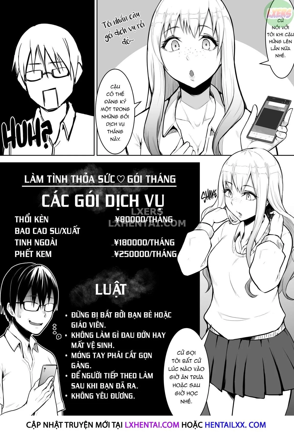 HentaiVN.net - Ảnh 9 - Có xiền là được chịch [All You Can Fuck, For a Price; ANO KO WA TEIGAKU YARI HOUDAI] - Oneshot