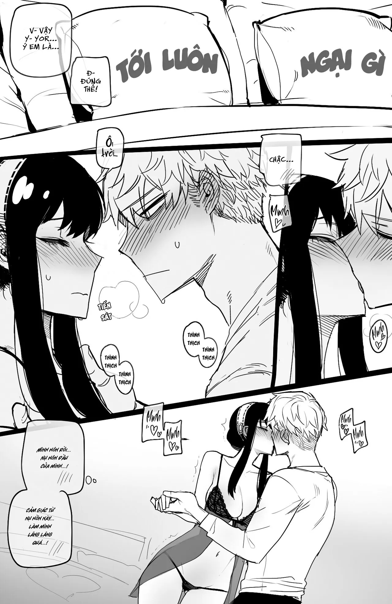 HentaiVN.net - Ảnh 12 - Lần đầu của Yor Forger [SpyxSex] - Oneshot