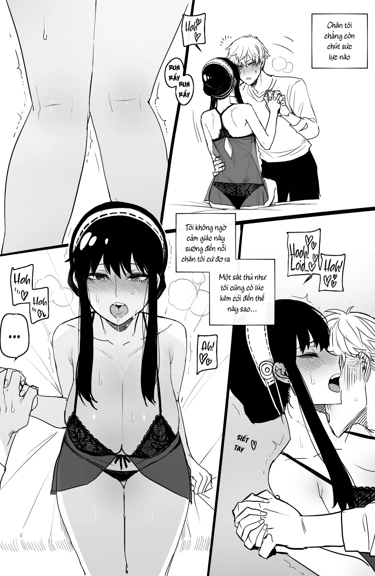 HentaiVN.net - Ảnh 13 - Lần đầu của Yor Forger [SpyxSex] - Oneshot
