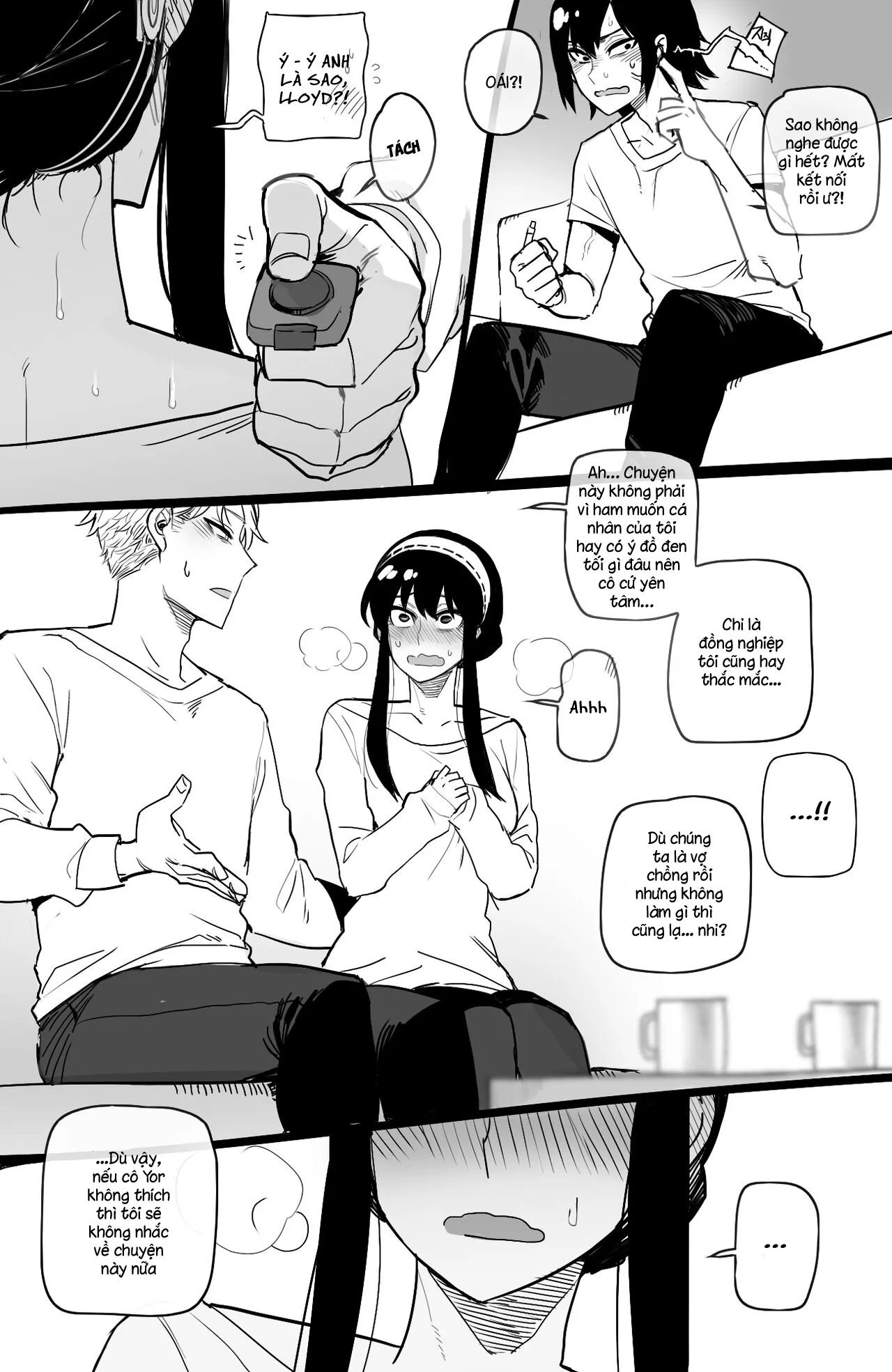HentaiVN.net - Ảnh 7 - Lần đầu của Yor Forger [SpyxSex] - Oneshot