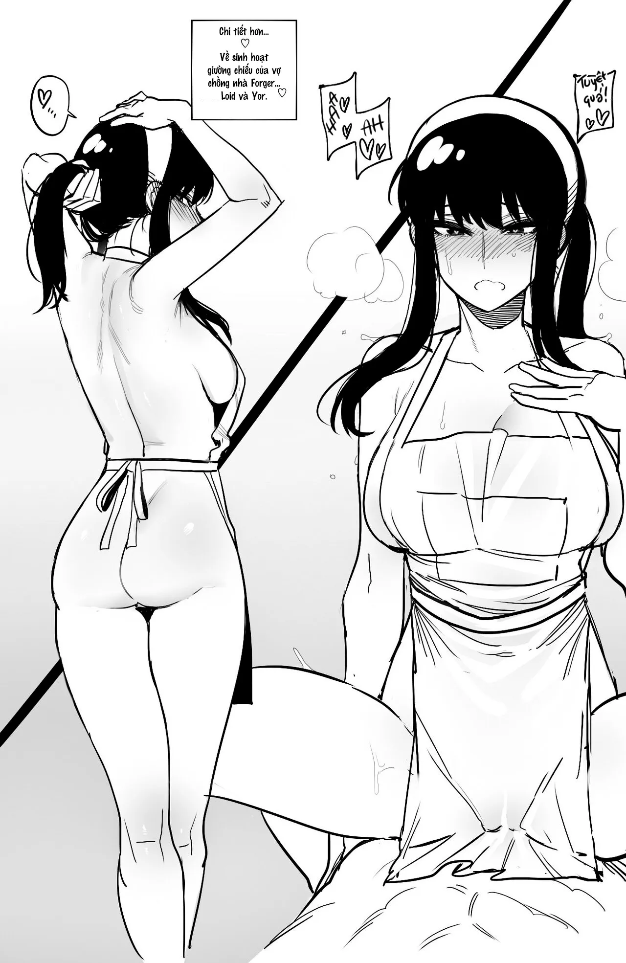 HentaiVN.net - Ảnh 7 - Lần đầu của Yor Forger [SpyxSex] - Chap Extra