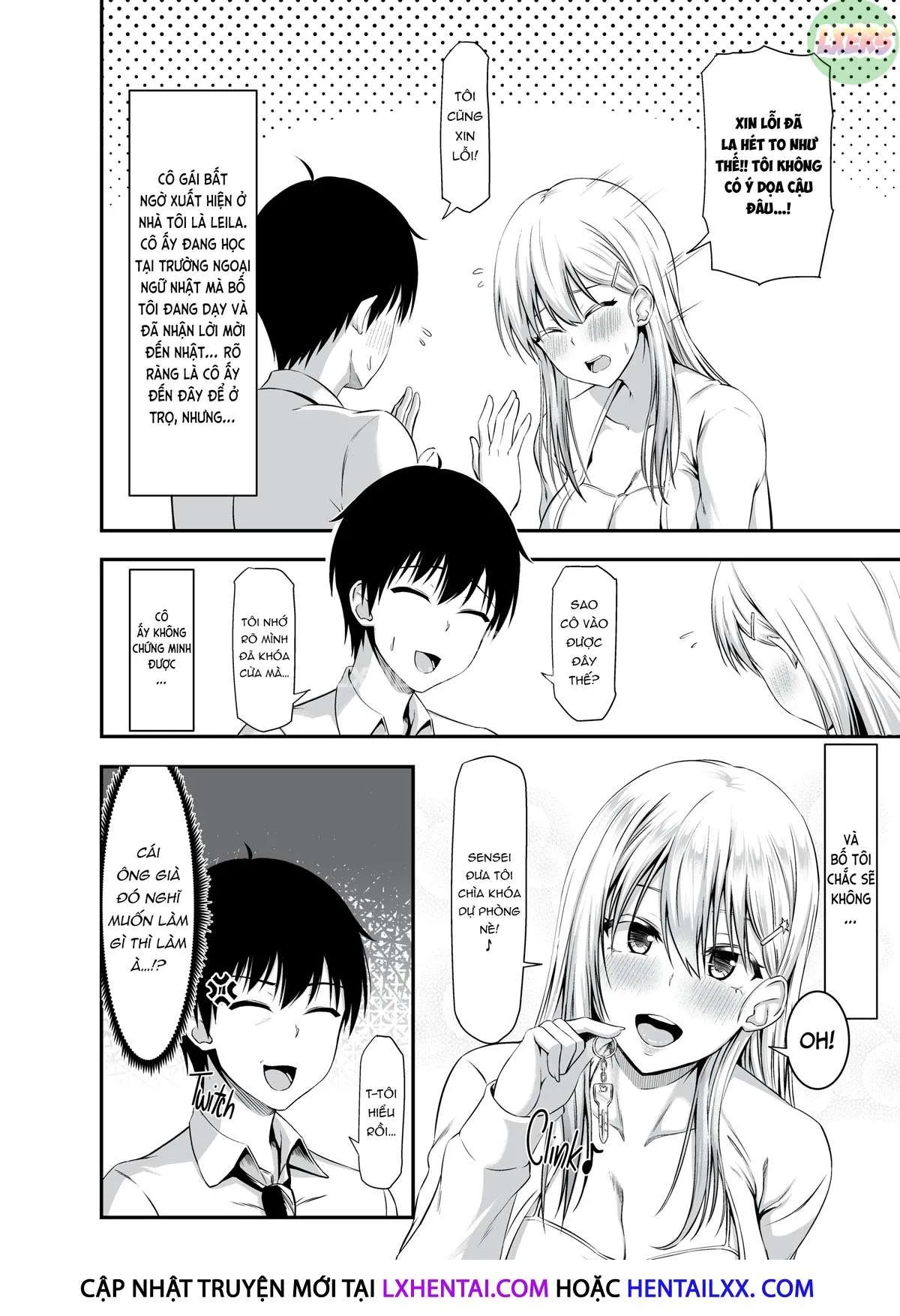 HentaiVN.net - Ảnh 12 - Homestay Harem: Itsuki's Roomies Are Girls!? [HOMESTAY HAREM WA TOTSUZEN NI!? -ITSUKI-KUN, SAIKIN ONNANOKO TO SUMI HAJIMETANDATTE-] - Oneshot