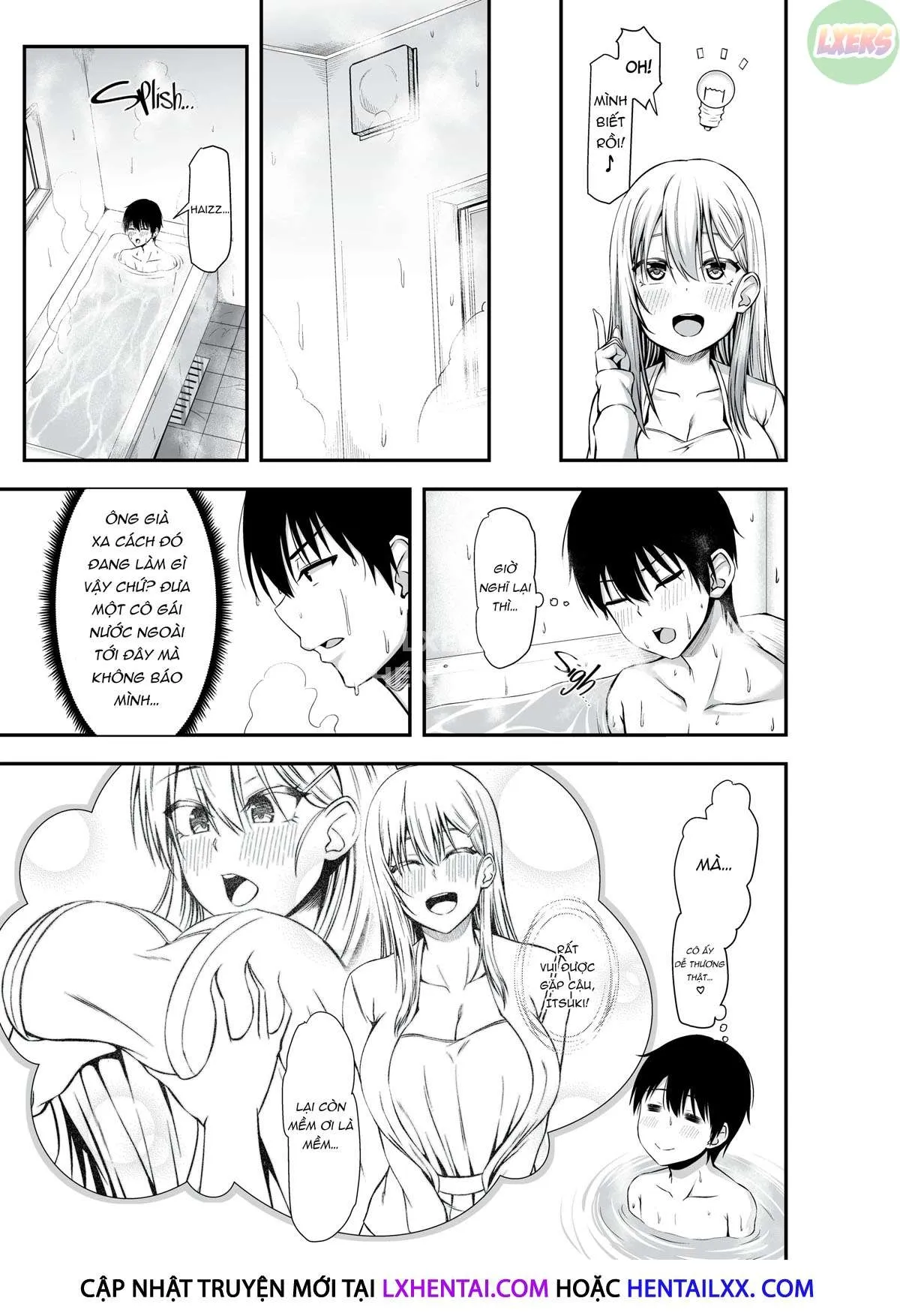 HentaiVN.net - Ảnh 15 - Homestay Harem: Itsuki's Roomies Are Girls!? [HOMESTAY HAREM WA TOTSUZEN NI!? -ITSUKI-KUN, SAIKIN ONNANOKO TO SUMI HAJIMETANDATTE-] - Oneshot