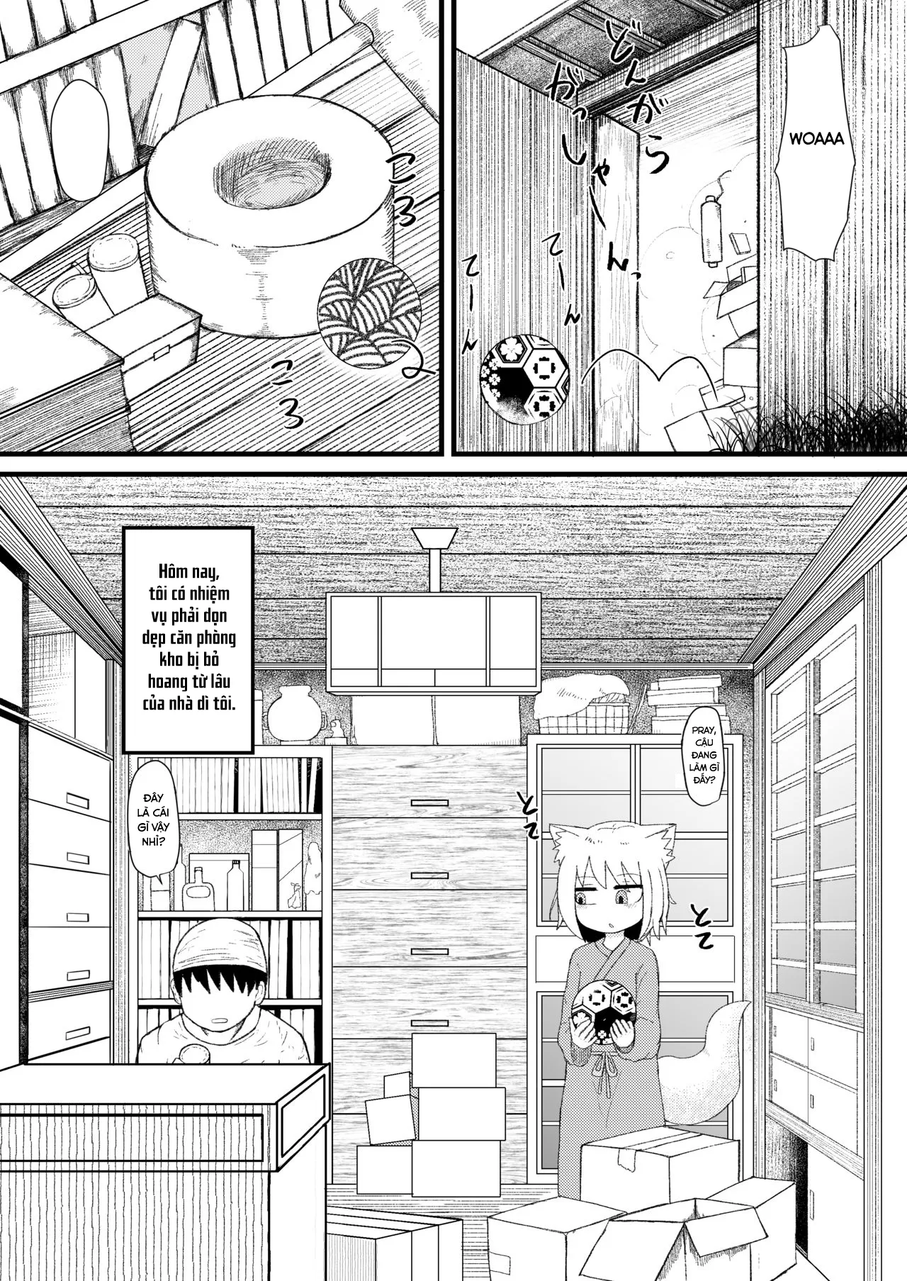 HentaiVN.net - Ảnh 3 - Loli Baba Okaa-san wa Oshi ni Yowai 3 [ロリババお義母さんは押しに弱い3] - Oneshot.
