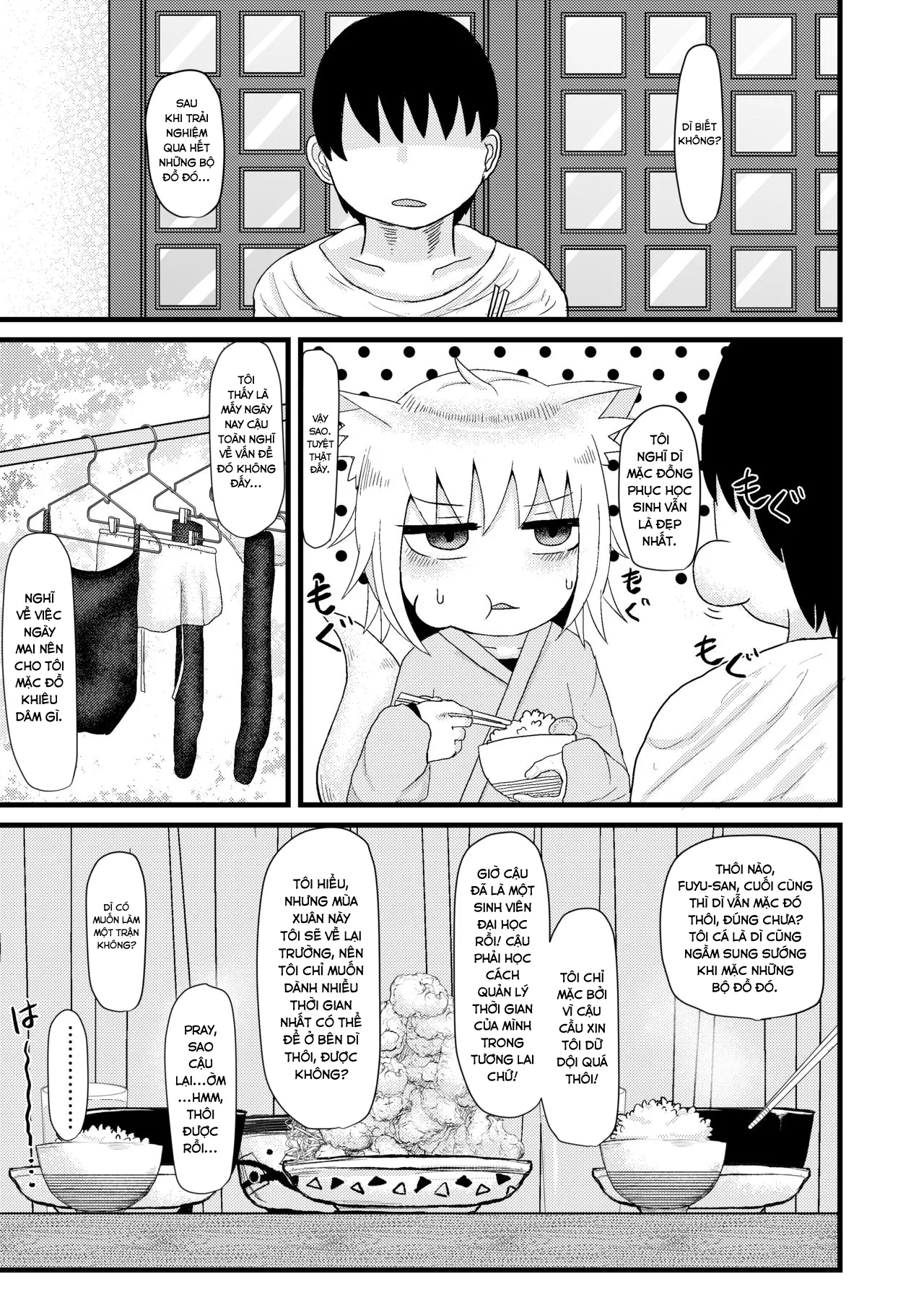 HentaiVN.net - Ảnh 33 - Loli Baba Okaa-san wa Oshi ni Yowai 3 [ロリババお義母さんは押しに弱い3] - Oneshot.