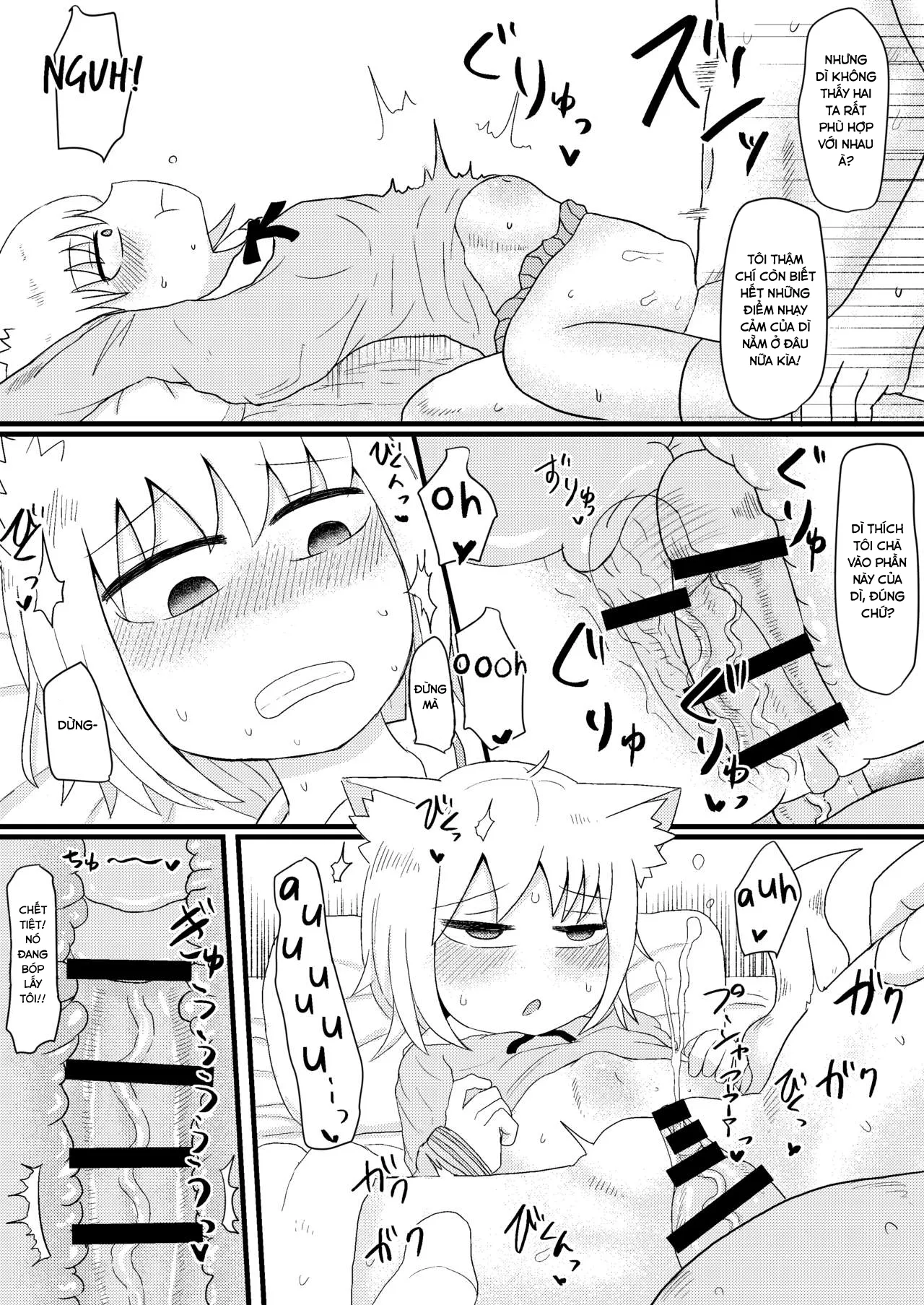 HentaiVN.net - Ảnh 37 - Loli Baba Okaa-san wa Oshi ni Yowai 3 [ロリババお義母さんは押しに弱い3] - Oneshot.