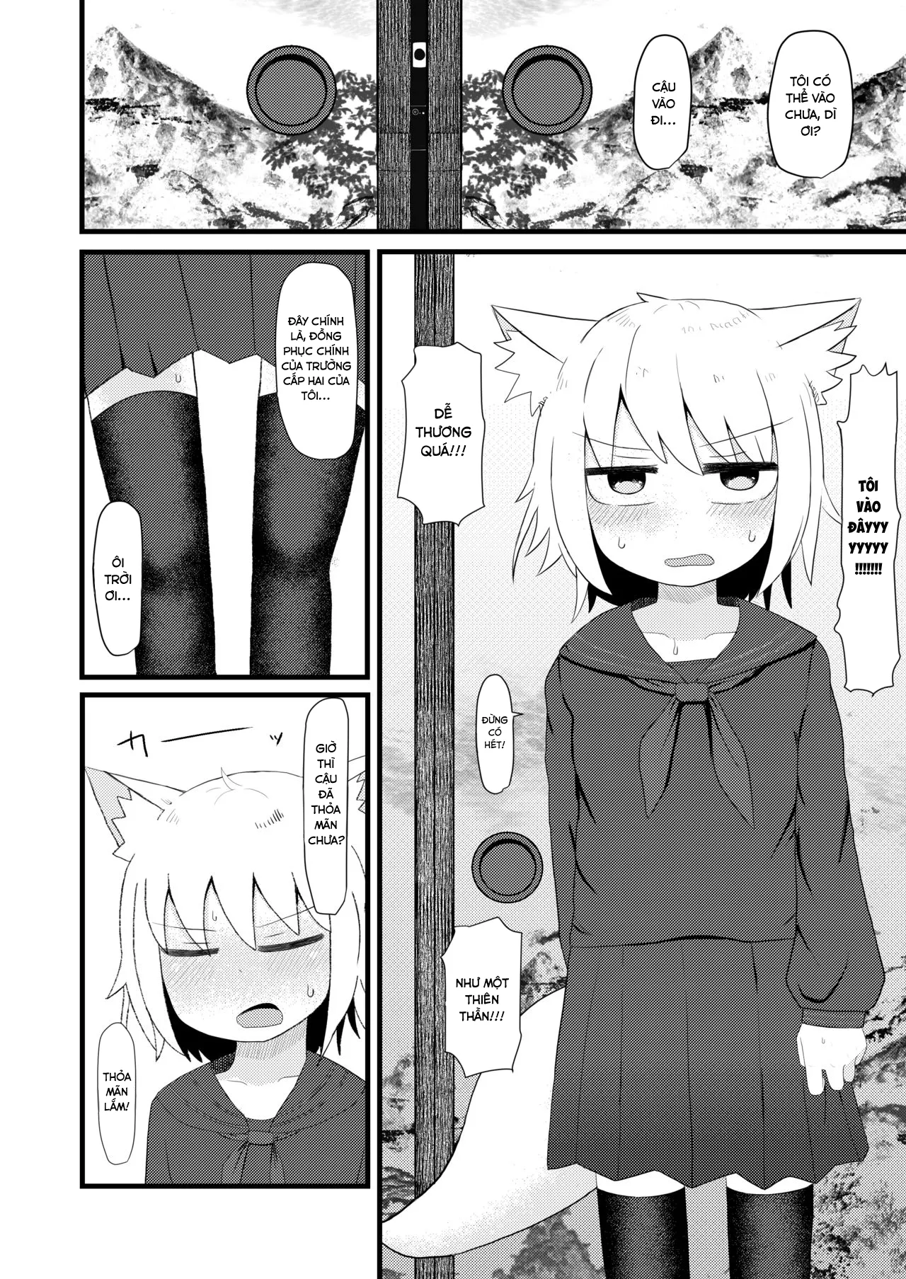 HentaiVN.net - Ảnh 6 - Loli Baba Okaa-san wa Oshi ni Yowai 3 [ロリババお義母さんは押しに弱い3] - Oneshot.