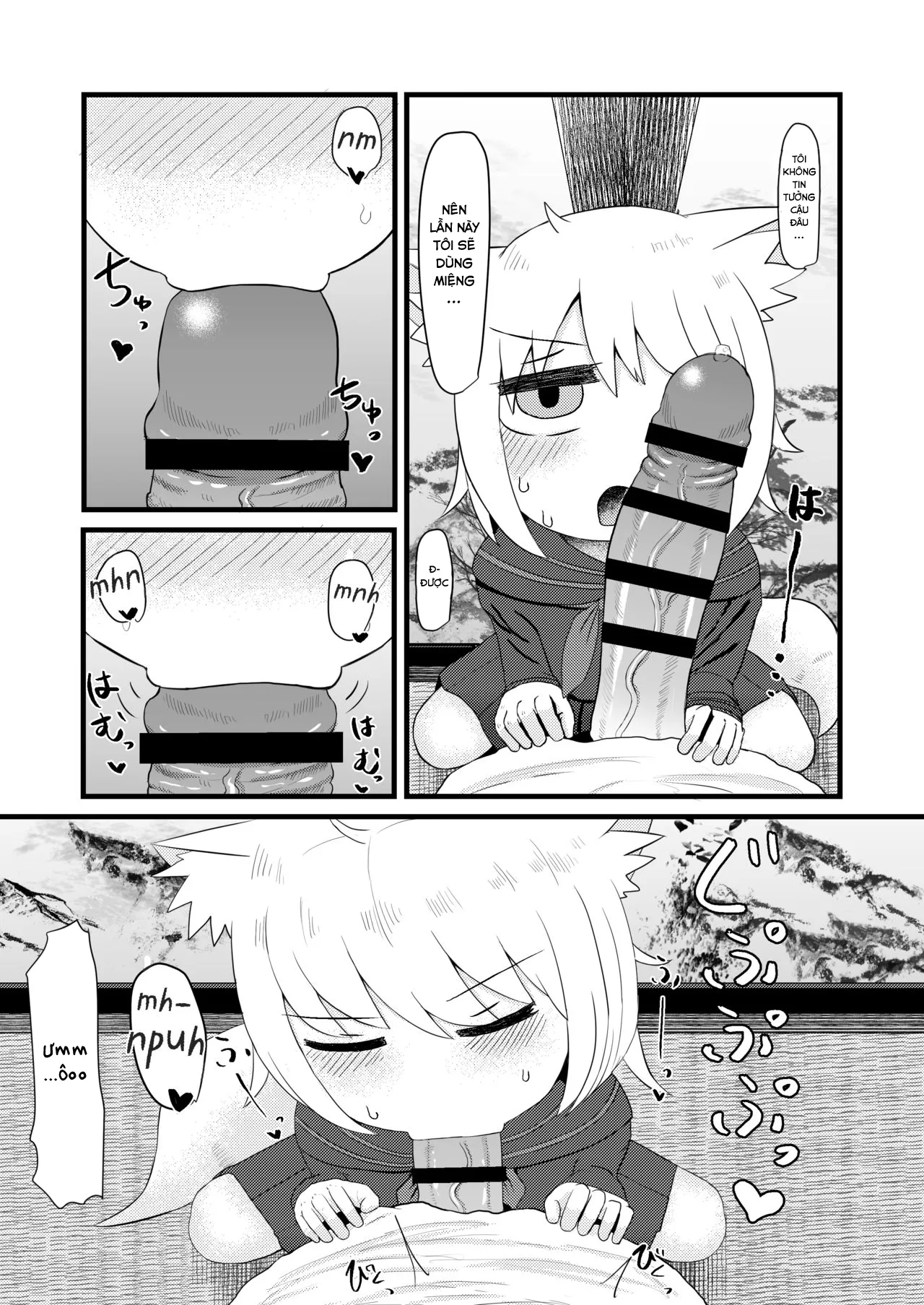 HentaiVN.net - Ảnh 9 - Loli Baba Okaa-san wa Oshi ni Yowai 3 [ロリババお義母さんは押しに弱い3] - Oneshot.