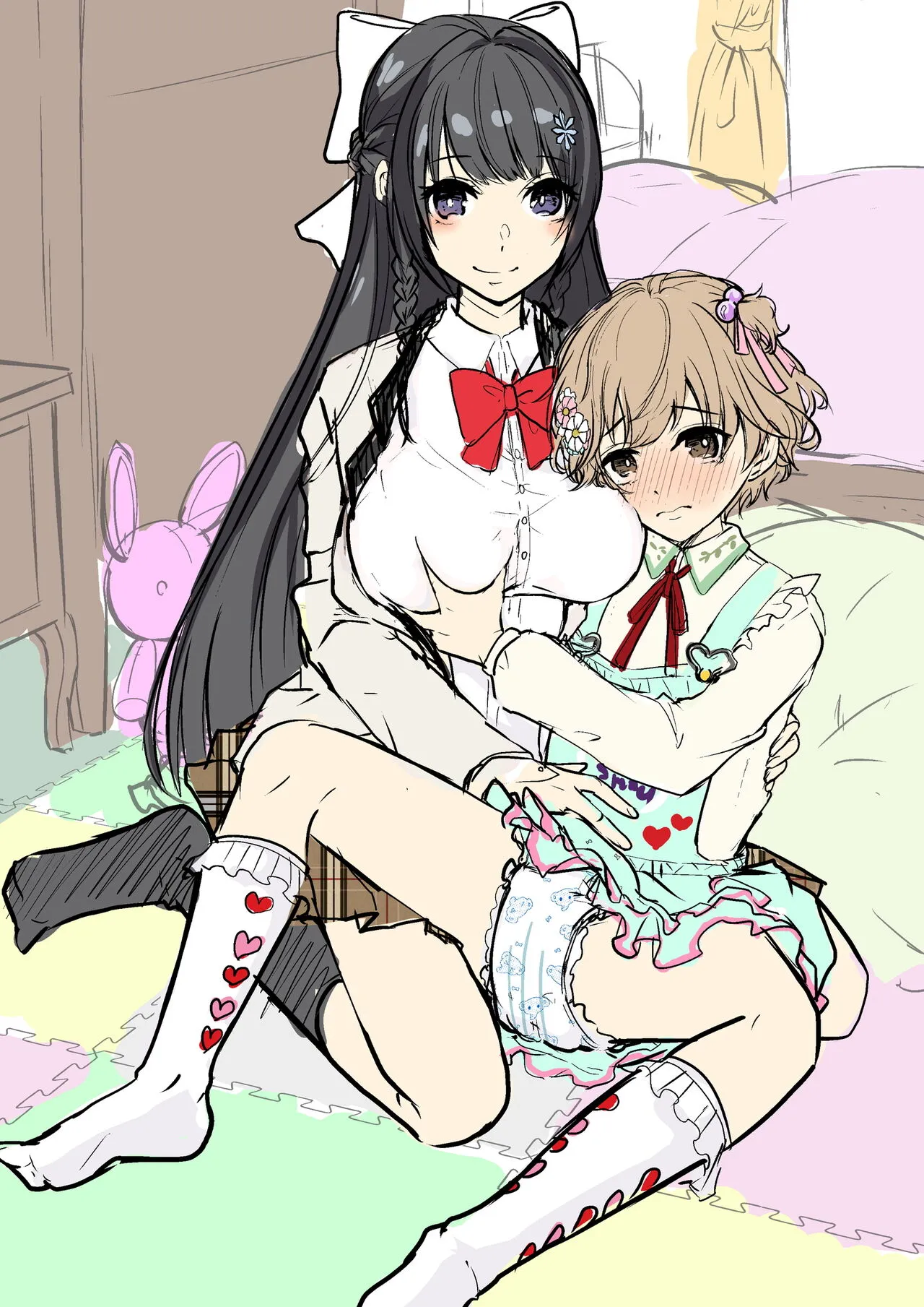 HentaiVN.net - Ảnh 31 - Watashi no Kawaii Omorashi Sensei [私の可愛いおもらし先生] - Oneshot.