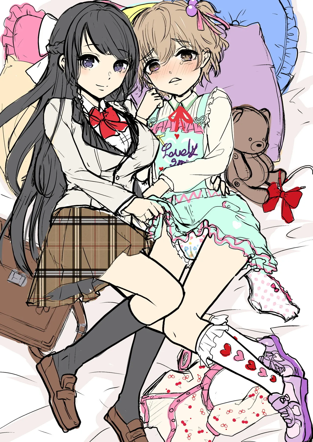 HentaiVN.net - Ảnh 32 - Watashi no Kawaii Omorashi Sensei [私の可愛いおもらし先生] - Oneshot.