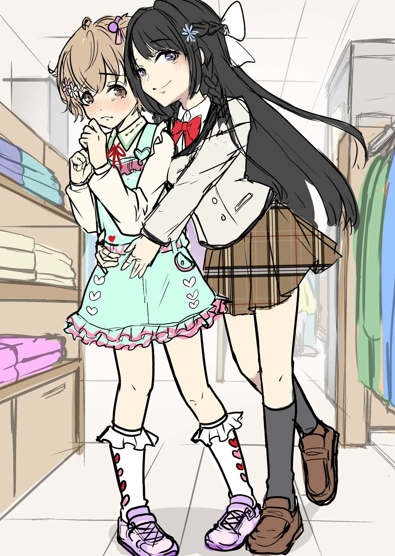 HentaiVN.net - Ảnh 33 - Watashi no Kawaii Omorashi Sensei [私の可愛いおもらし先生] - Oneshot.
