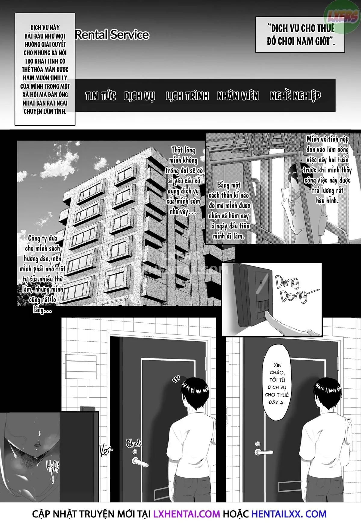 HentaiVN.net - Ảnh 5 - Maotoko Rental Service - Oneshot