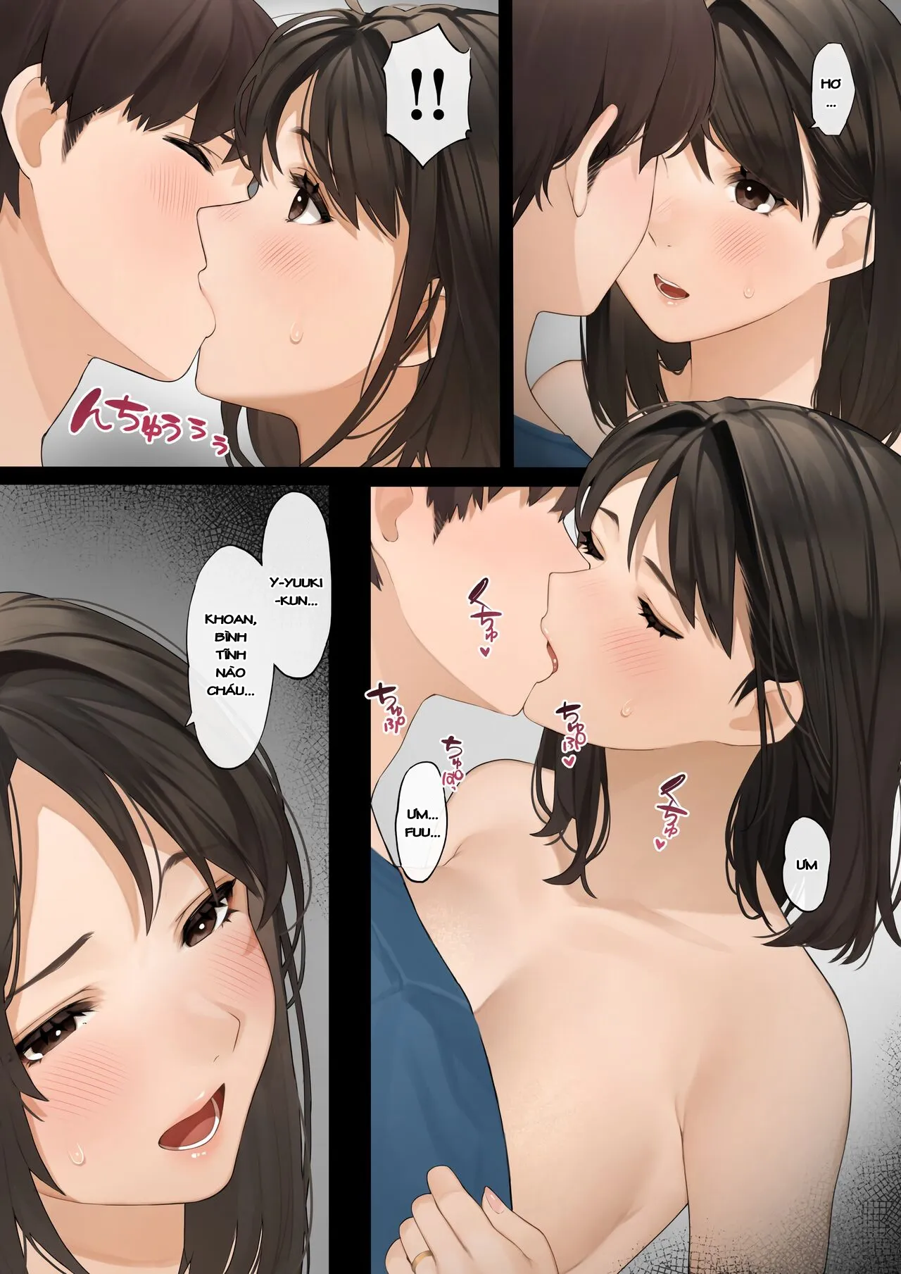 HentaiVN.net - Ảnh 12 - Làm tình với mẹ người yêu cực múp [Kinjo no Hitozuma-san] - Cực nuột