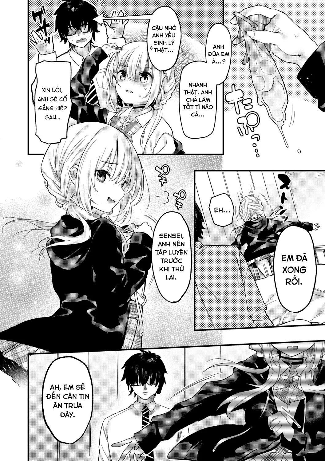 HentaiVN.net - Ảnh 11 - Đừng bỏ cuộc, sensei! [Makeruna Zetsurin Sensei!] - Oneshot