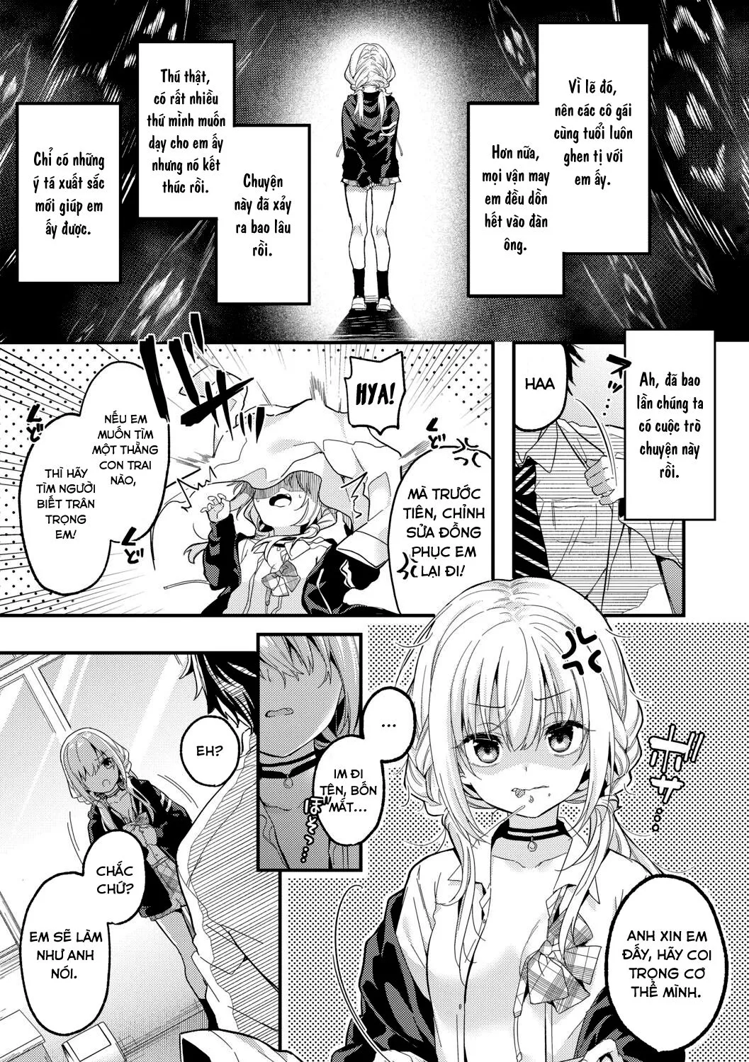 HentaiVN.net - Ảnh 4 - Đừng bỏ cuộc, sensei! [Makeruna Zetsurin Sensei!] - Oneshot