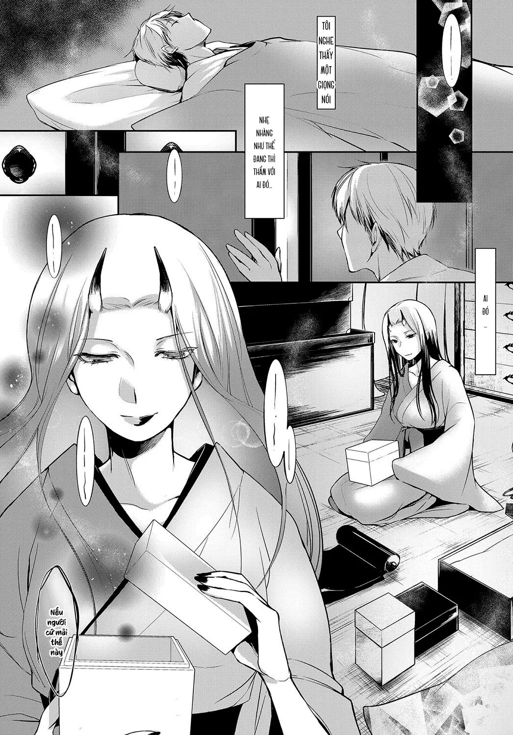 HentaiVN.net - Ảnh 21 - Chuyện tình nữ sơn thần [Aru Hitobashira no Kioku] - Chap 1