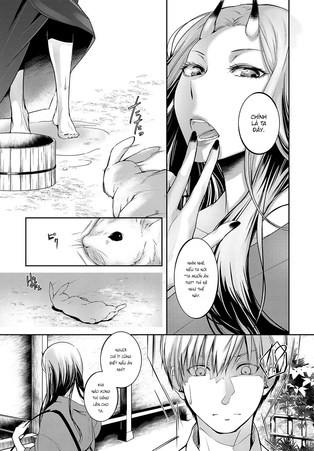HentaiVN.net - Ảnh 3 - Chuyện tình nữ sơn thần [Aru Hitobashira no Kioku] - Chap 1